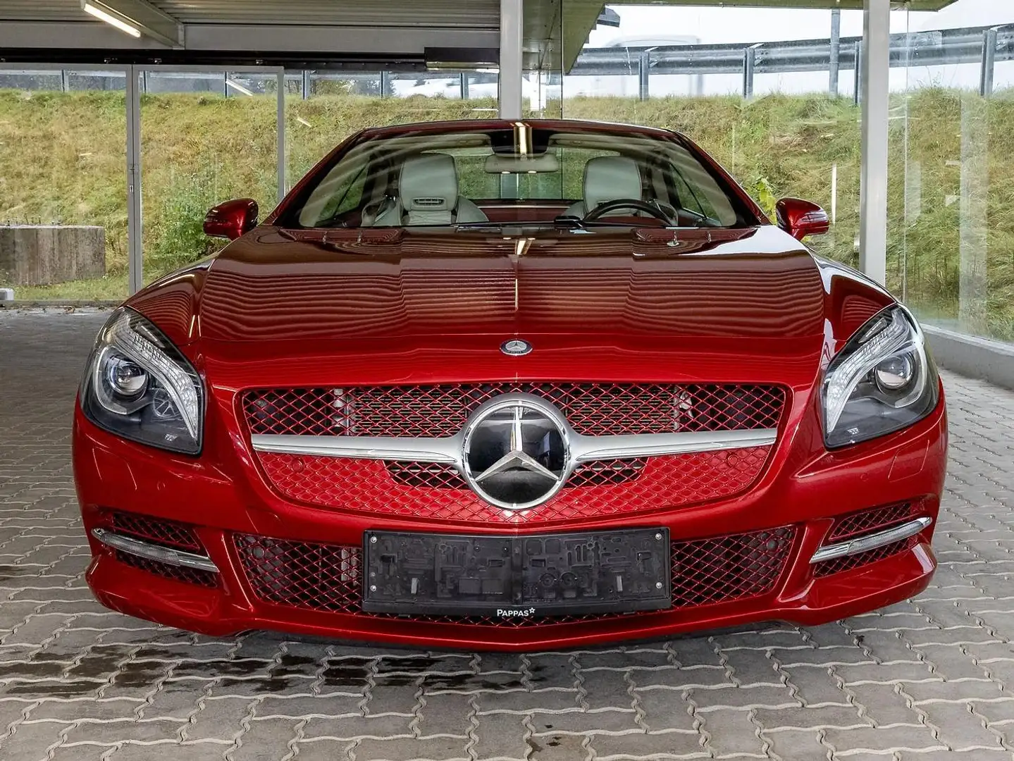 Mercedes-Benz SL 500 SL 500*V8*Designo*Sonderlackierung*VOLL* (231.473) Rot - 2