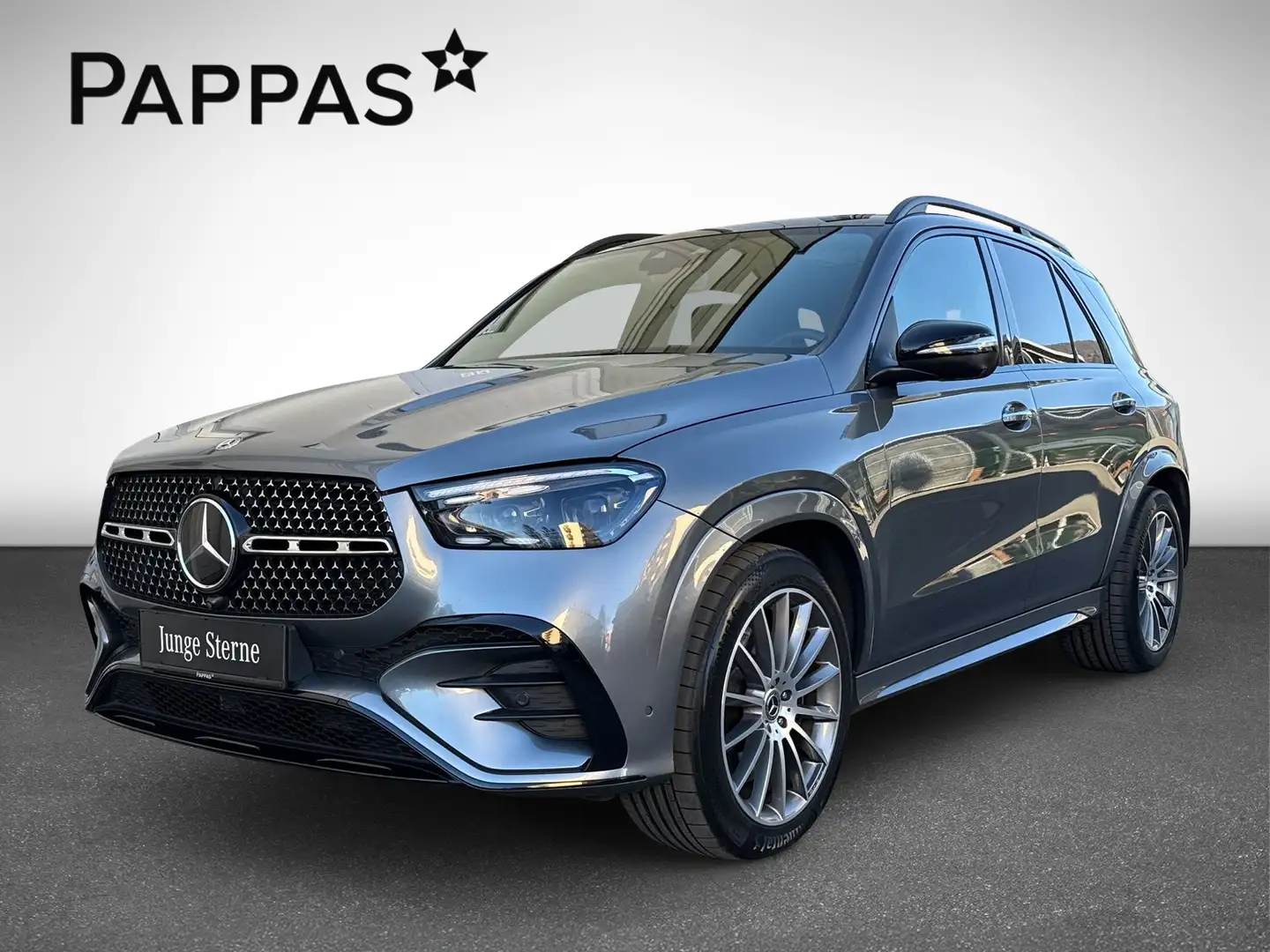 Mercedes-Benz GLE 450 d 4MATIC Pano LED Navi HUD Cam AHK Stdhz Gris - 2