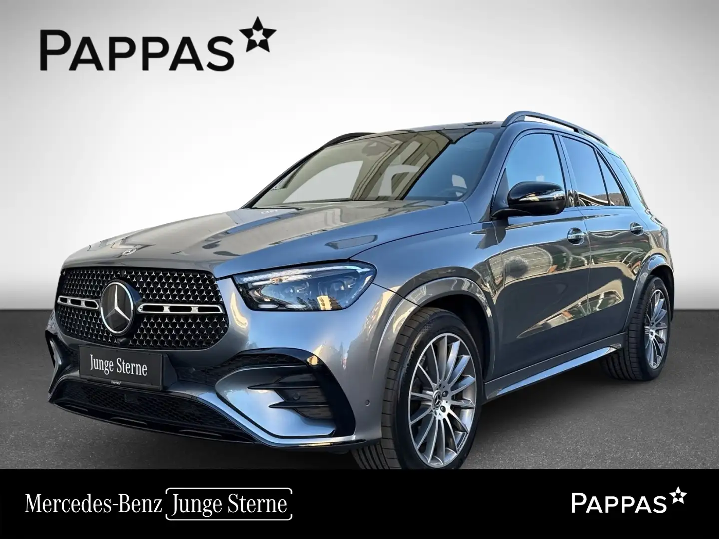 Mercedes-Benz GLE 450 d 4MATIC Pano LED Navi HUD Cam AHK Stdhz Grijs - 1