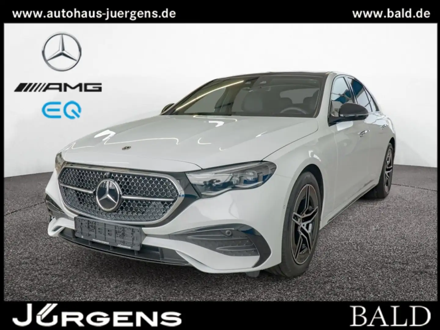 Mercedes-Benz E 200 AMG-Sport/DIGITAL/Pano/Burm/Night/Distr/19 Blanc - 1