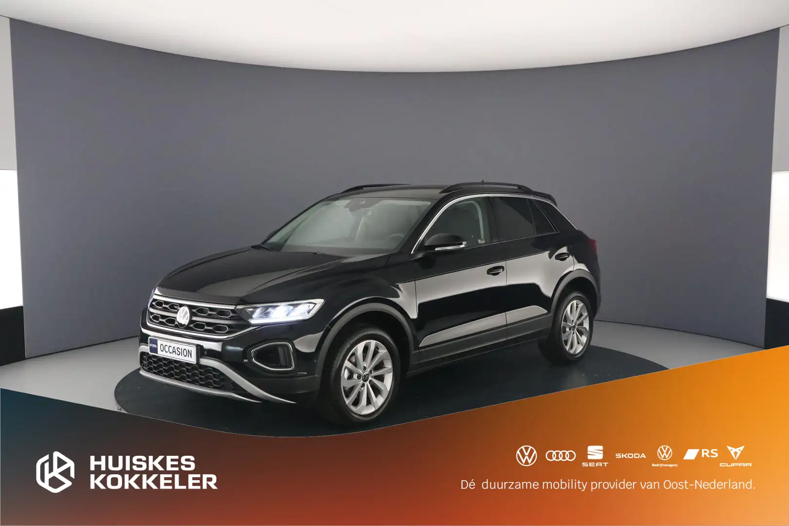 Volkswagen T-Roc Life Edition 1.0 TSI 115pk Adaptive cruise control Noir - 1