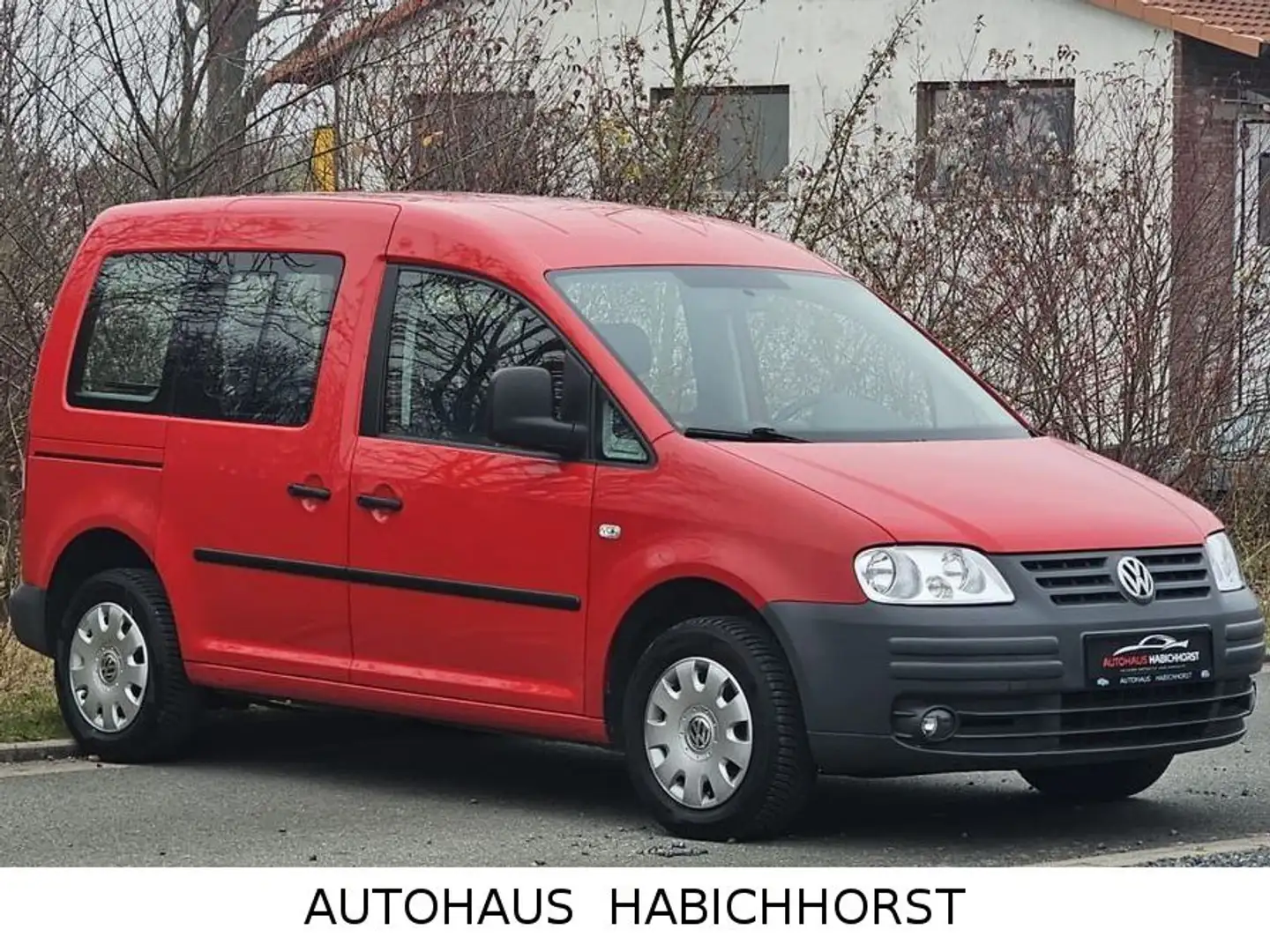 Volkswagen Caddy Life Fan Caddy/1.Hand /erst 95000km/Klima Rouge - 1