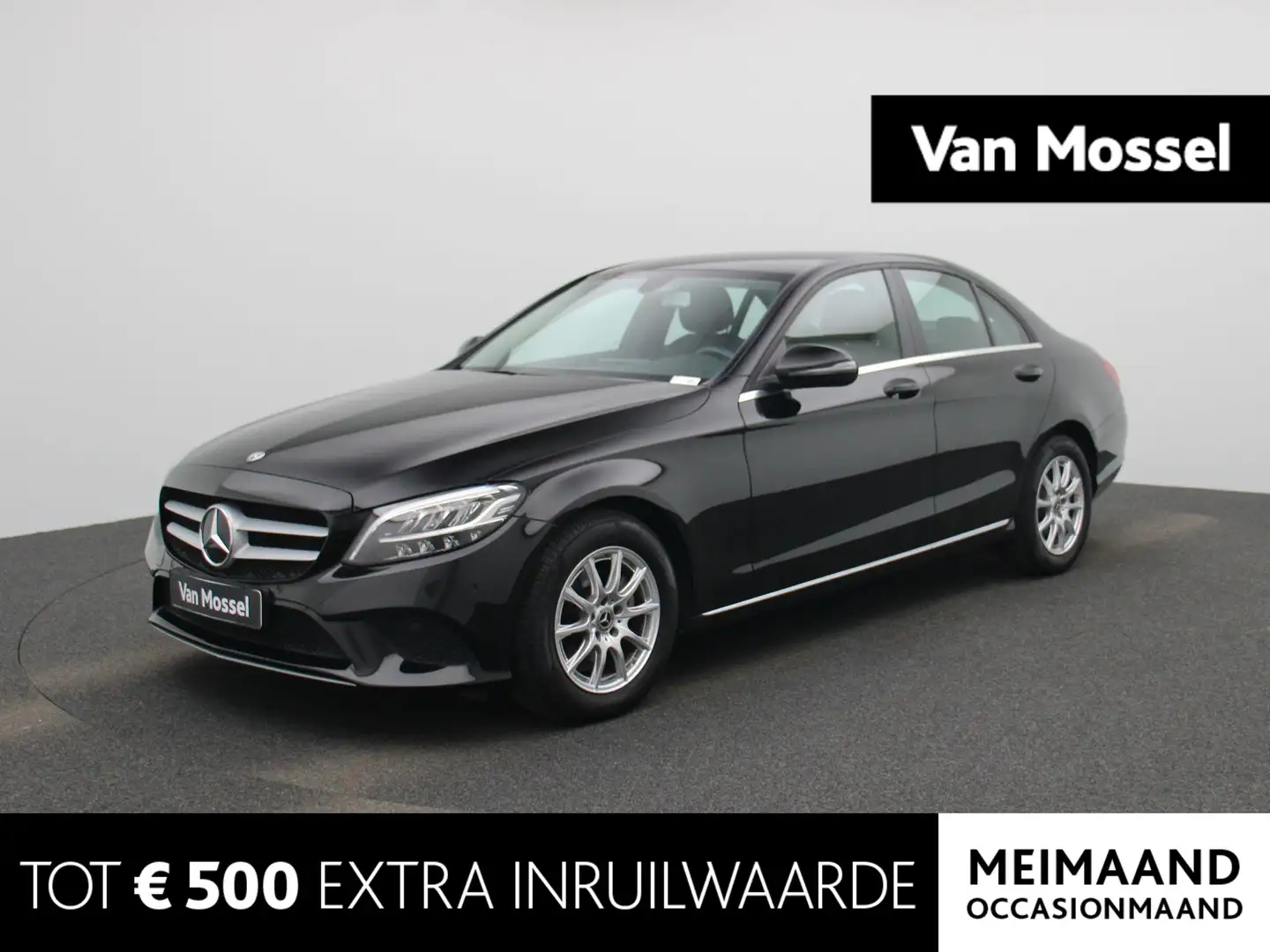 Mercedes-Benz C 180 d Business Solution AUTOMAAT | NAVIGATIE | CAMERA Zwart - 1