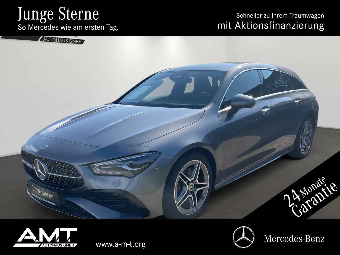 Mercedes-Benz CLA 200 CLA 200 Shooting Brake AMG Line*Keyless-Go*MBUX Grau - 1