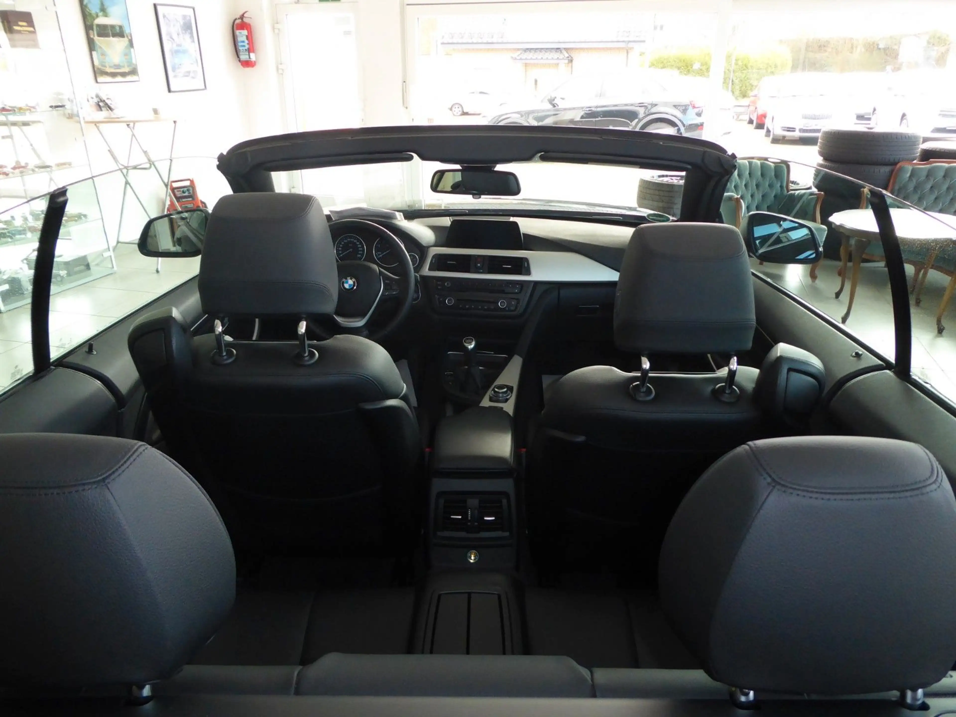 BMW 420 4 Cabrio Leder Navi Schalter — photo 12