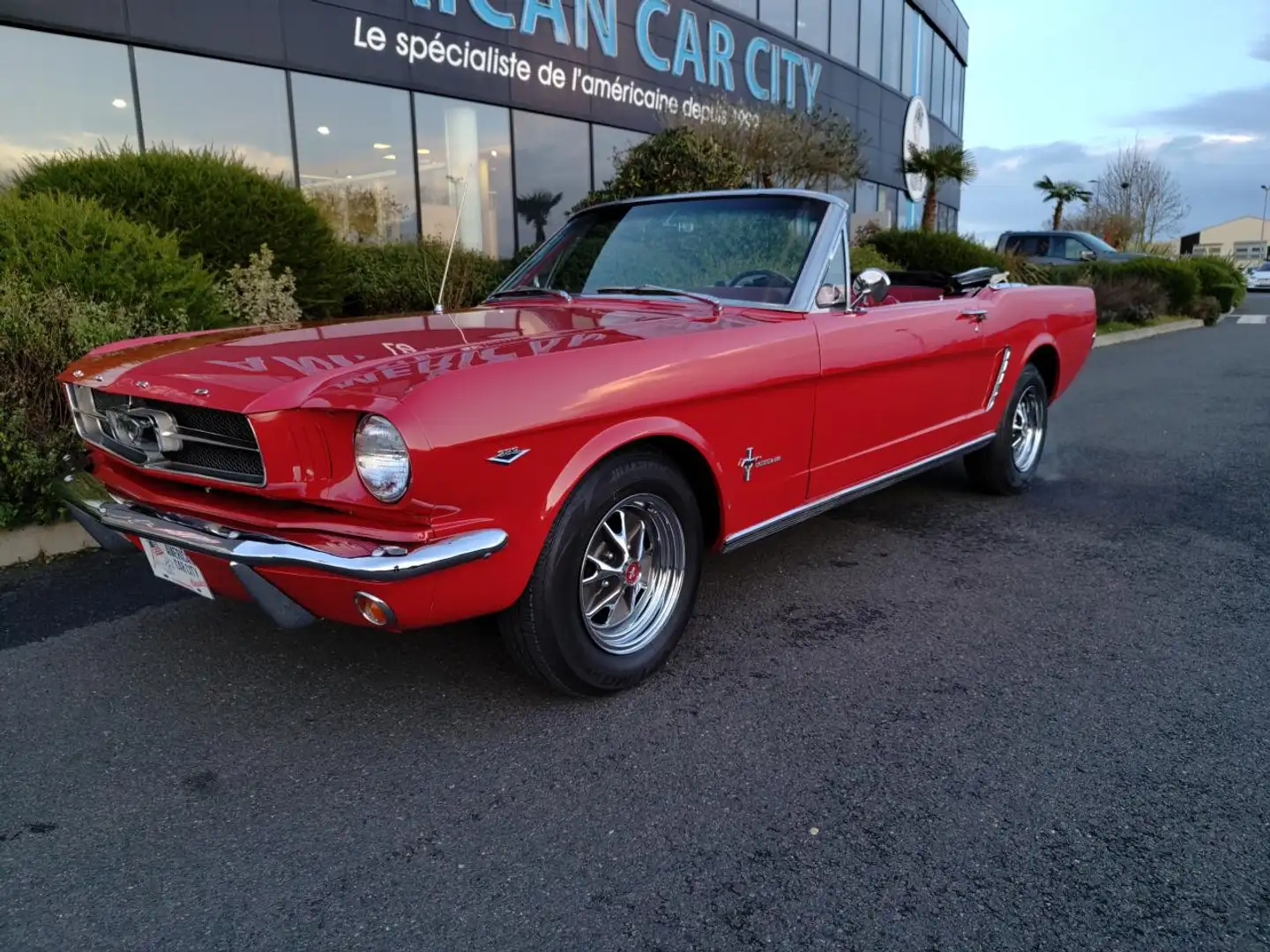 Ford Mustang Rare code A, Pony Package Rouge - 1