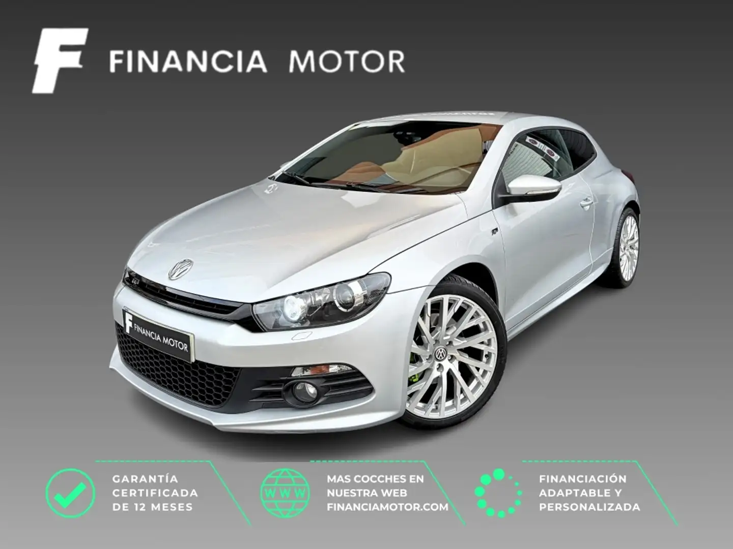 Volkswagen Scirocco 2.0 TSI 210 Silver - 1