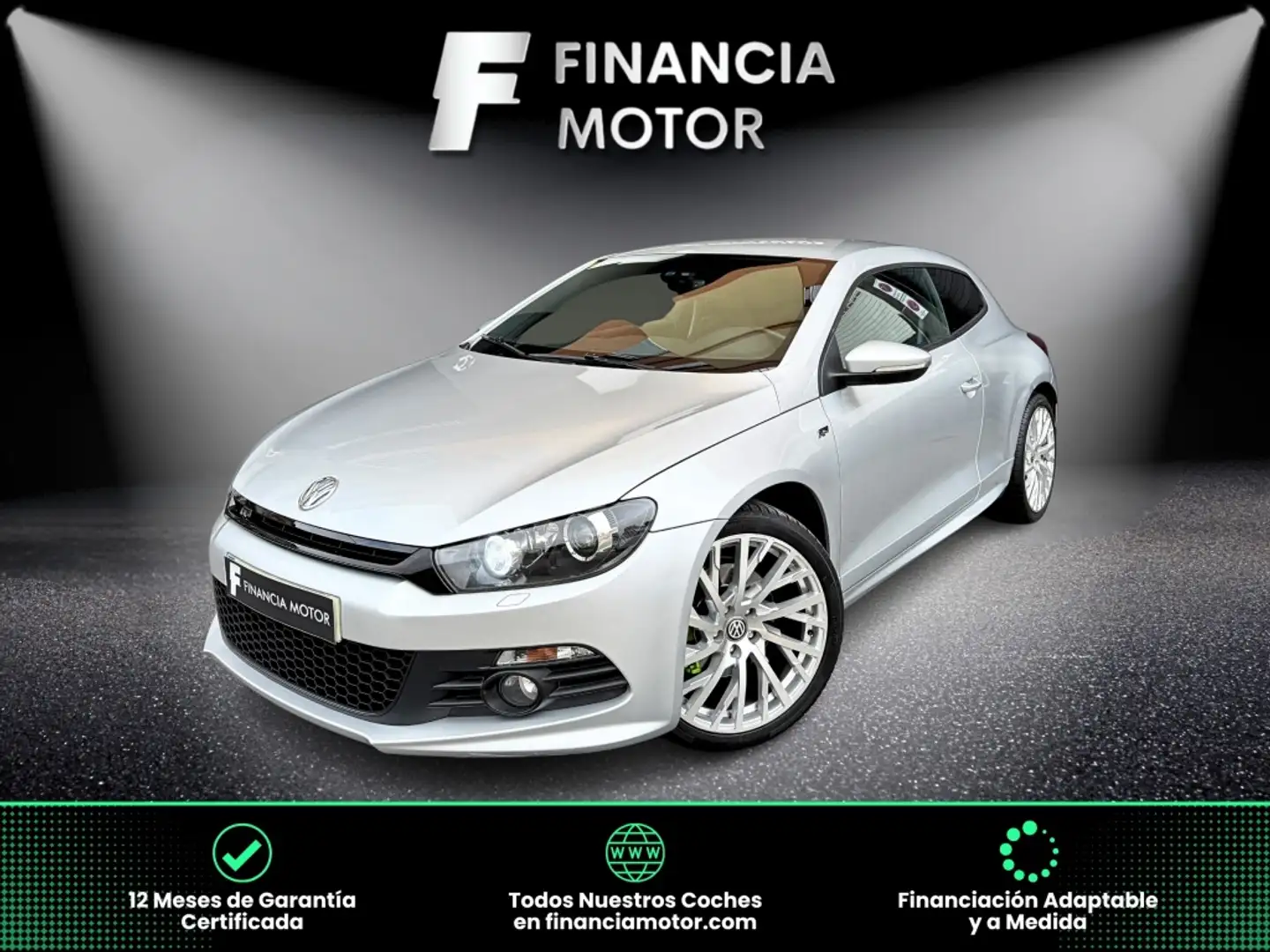 Volkswagen Scirocco 2.0 TSI 210 Argintiu - 1