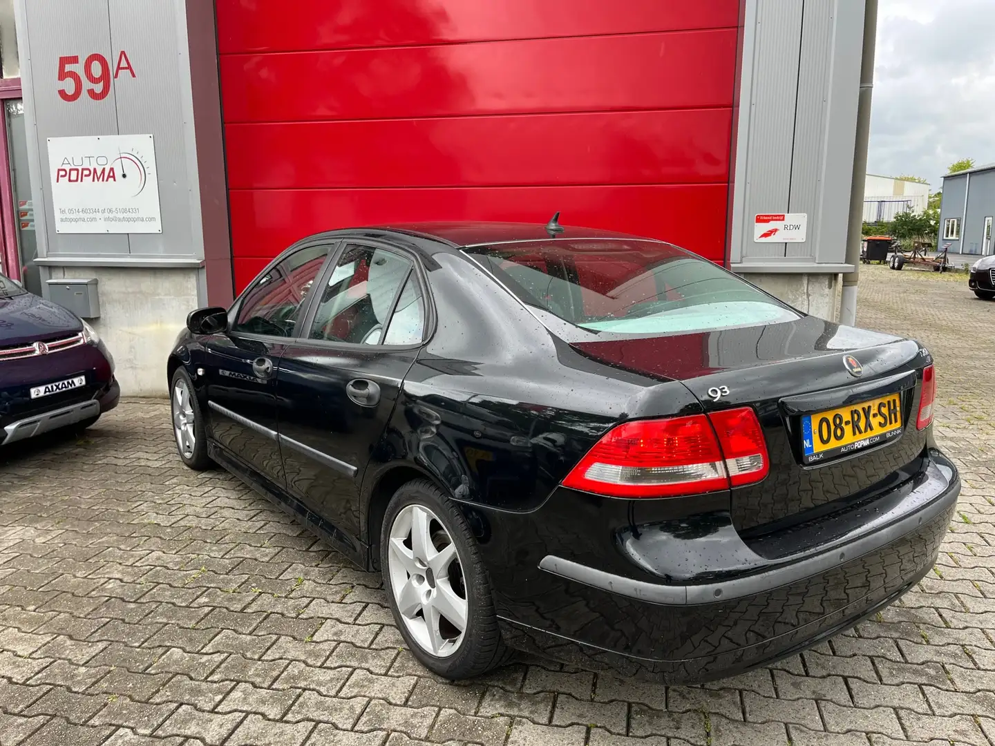 Saab 9-3 Sport Sedan 2.0 T Vector 175pk AUTOMAAT / Lederen Černá - 2