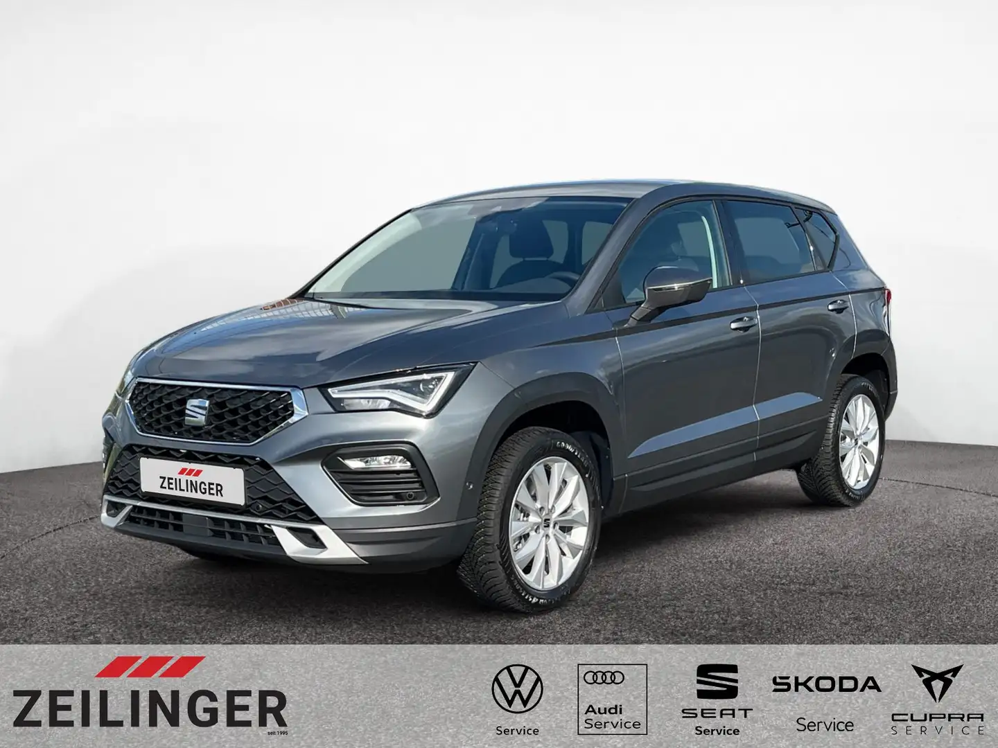 SEAT Ateca Style 2.0 TDI DSG|AHK|NAVI|ACC|KAMERA|SHZ| Grau - 1
