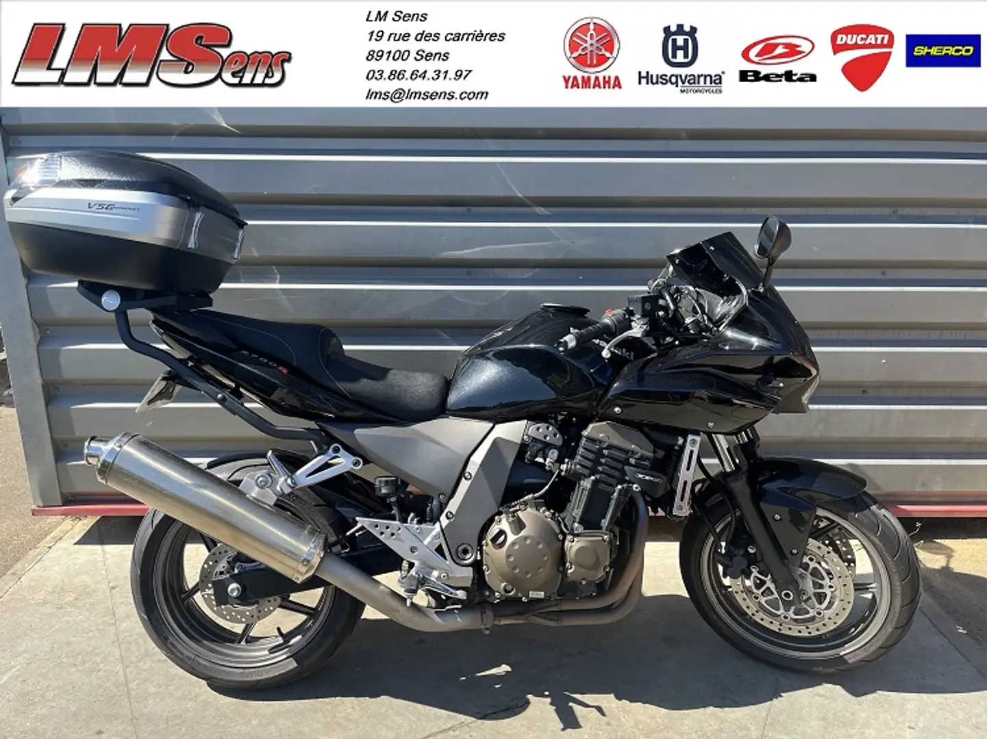 Kawasaki Z 750 Negru - 1
