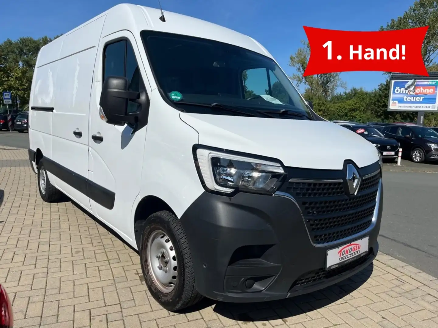 Renault Master III Kasten L2H2 HKa 3,3t 3 Totwinkelassistent Rück Weiß - 1