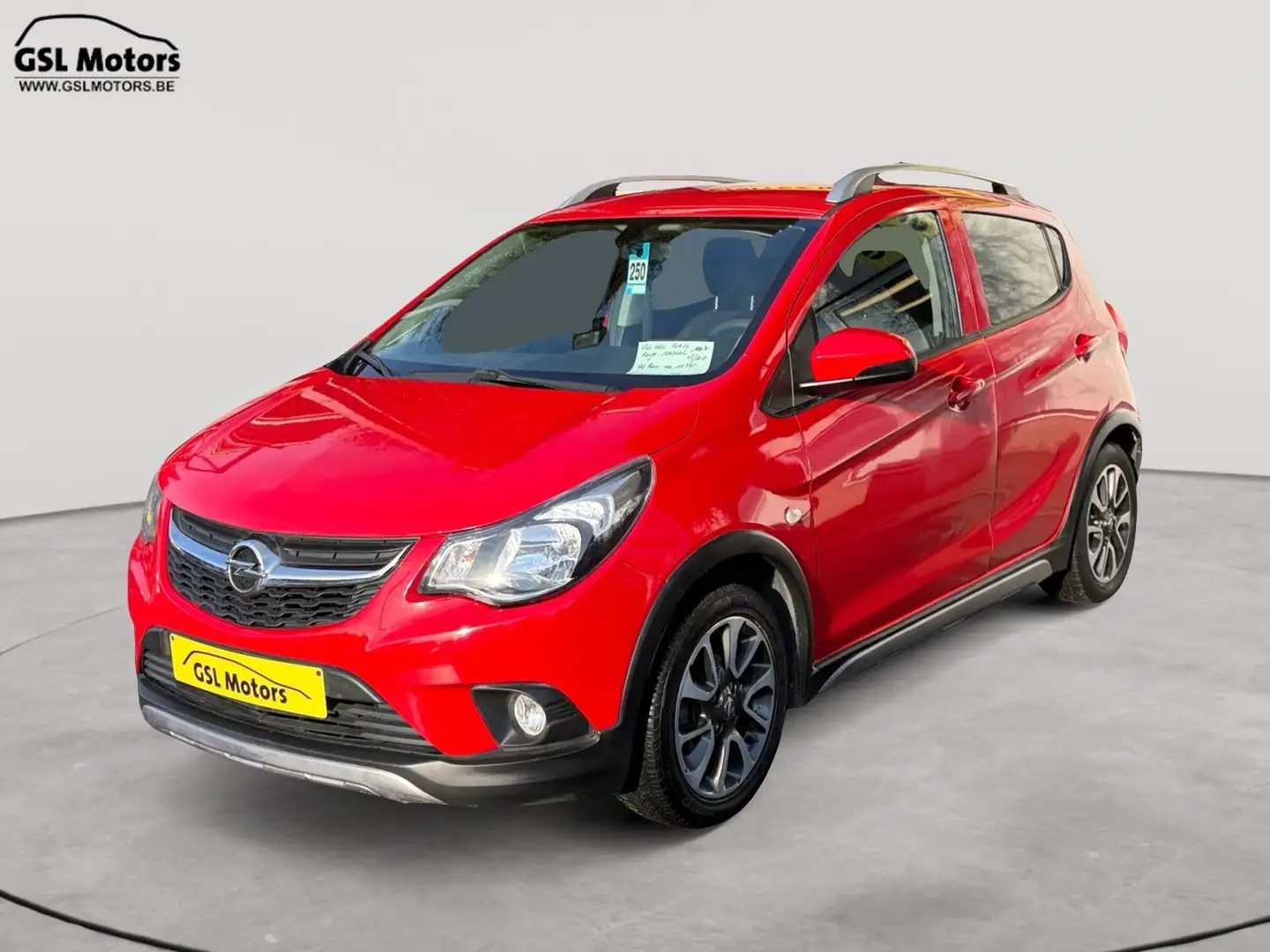 Opel Karl Karl Rocks 1.0i 75cv Rouge 01/2018 Airco Bluetooth Rouge - 1