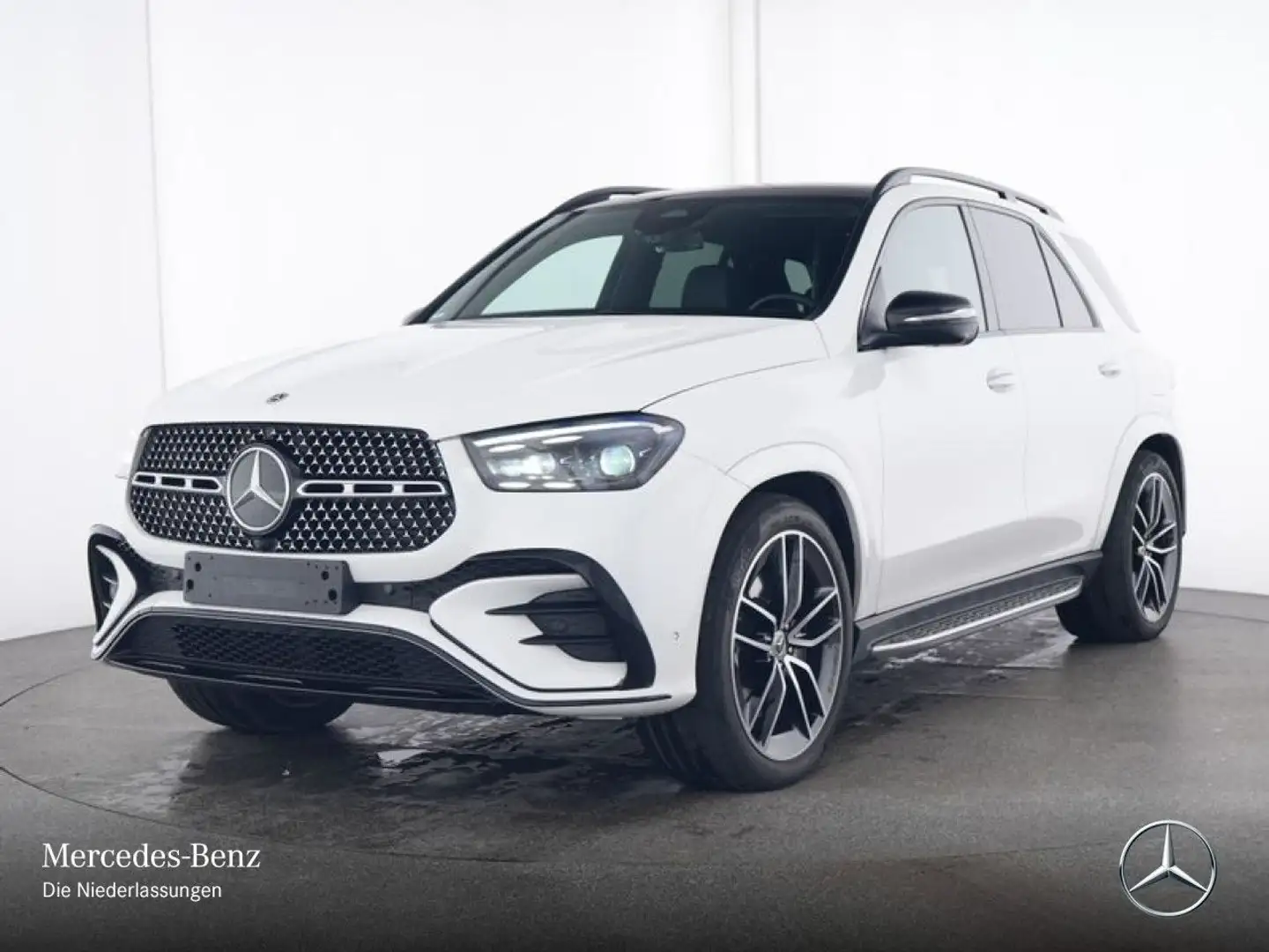 Mercedes-Benz GLE 350 de 4M AMG+NIGHT+PANO+360+MULTIBEAM+22"+HUD Blanc - 2