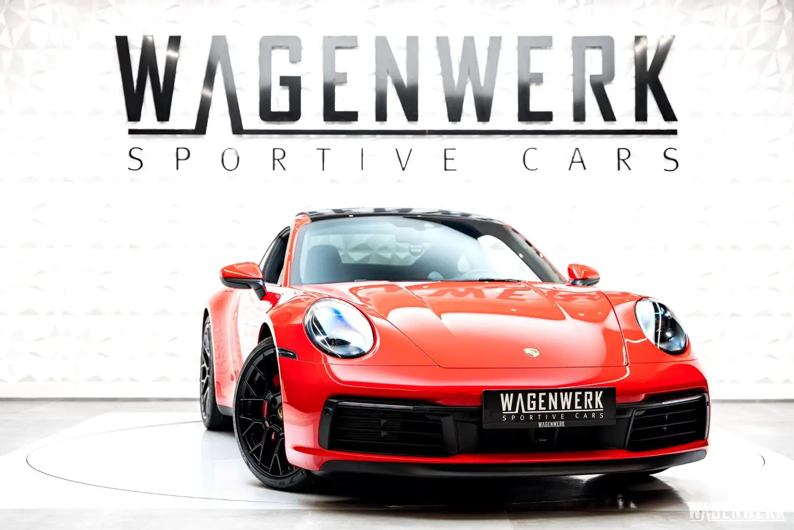 Porsche 992 Carrera S PDK MATRIX-LED RS-SPYDER GLASDACH KEYLE Roşu - 1