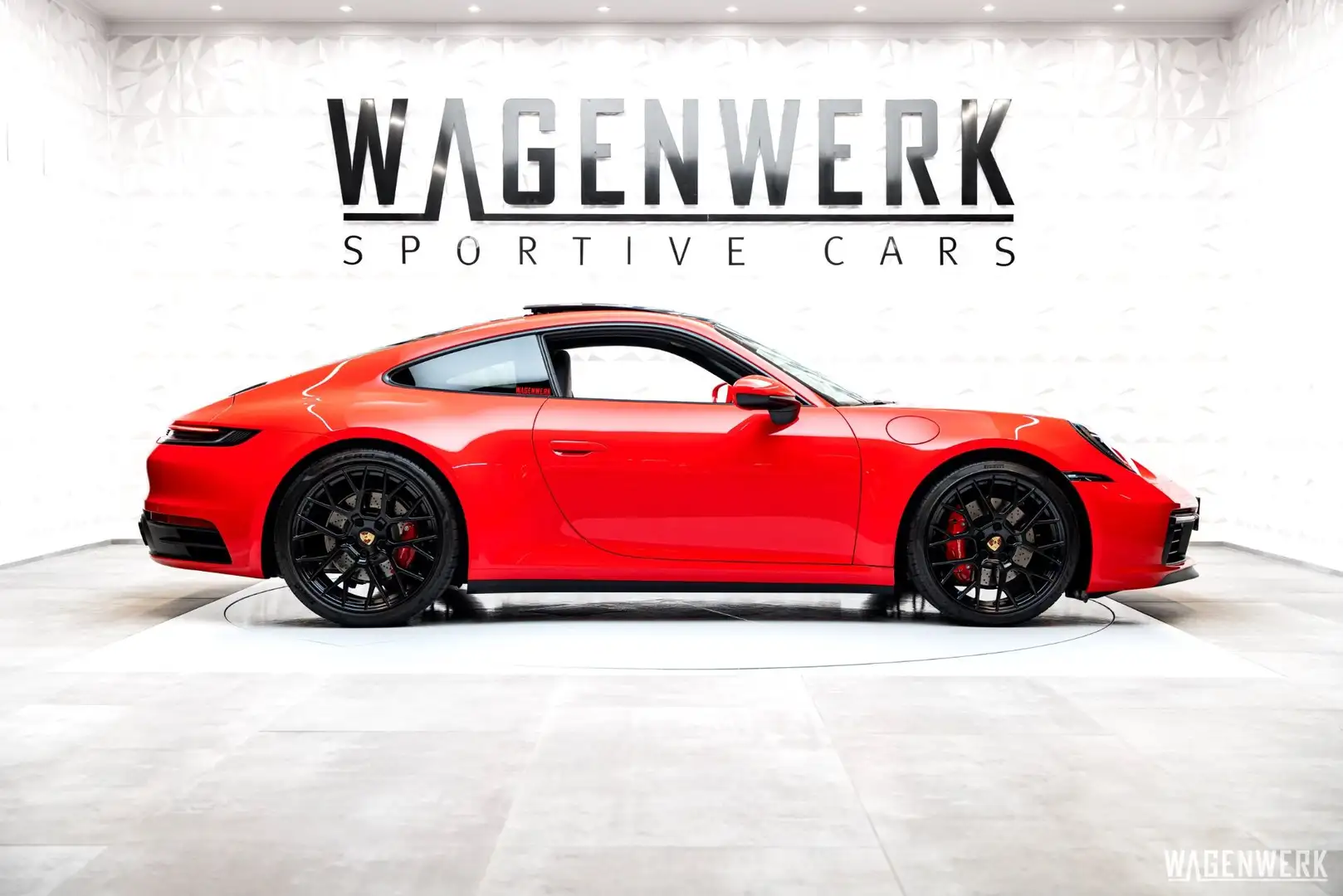 Porsche 992 Carrera S PDK MATRIX-LED RS-SPYDER GLASDACH KEYLE Roşu - 2