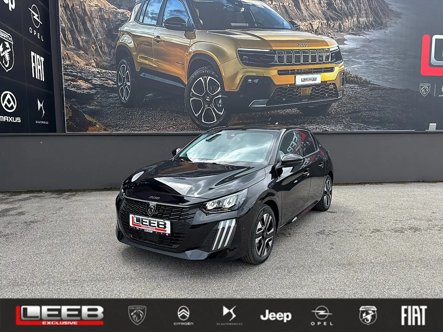Peugeot 208 PureTech 100 S&S Allure inkl. Vision & Navigati... Schwarz - 1