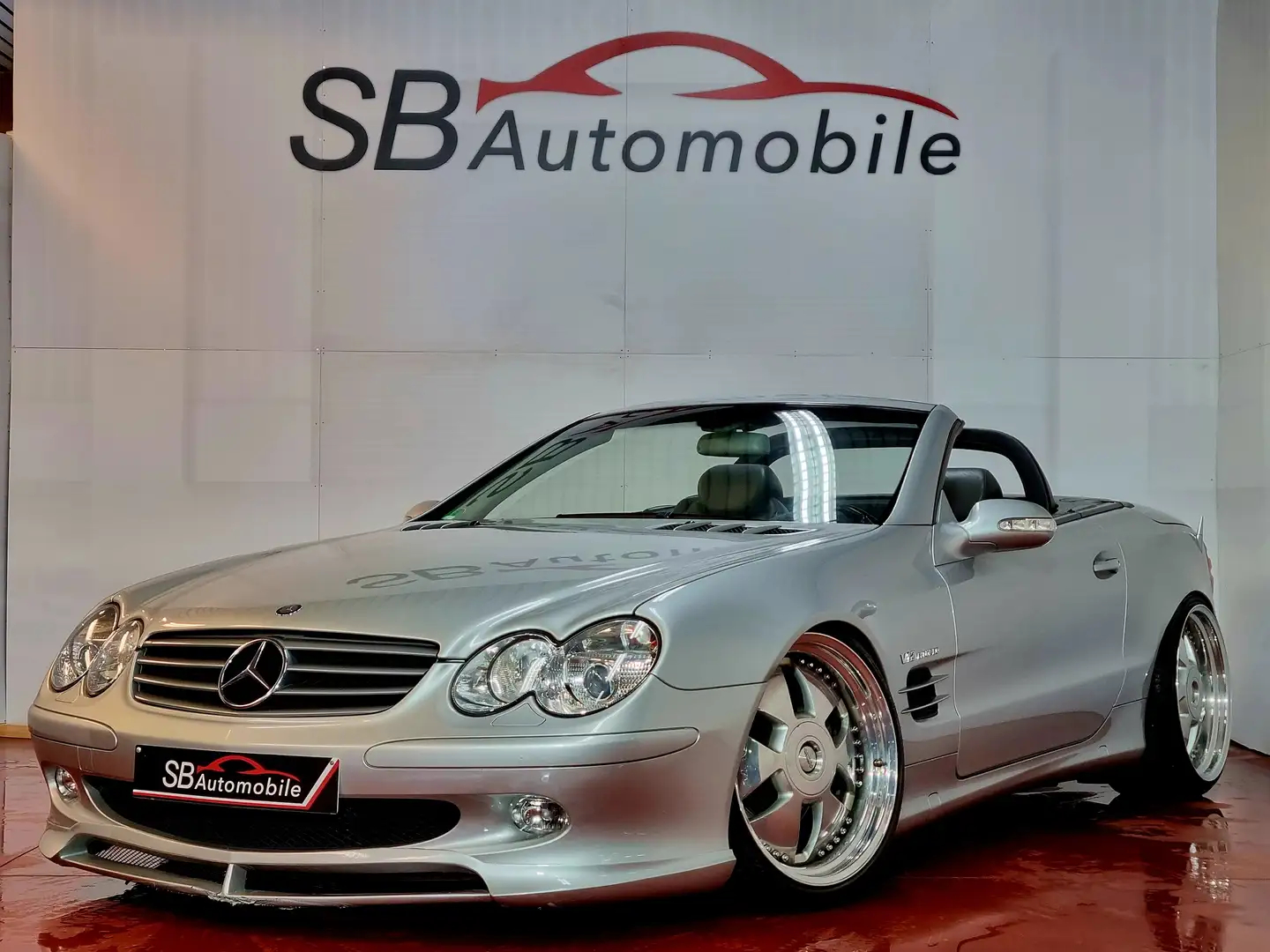 Mercedes-Benz SL 500 V8**LORINSER**ETAT NEUF**BI-XENON*GARANTIE 12M** Gris - 2