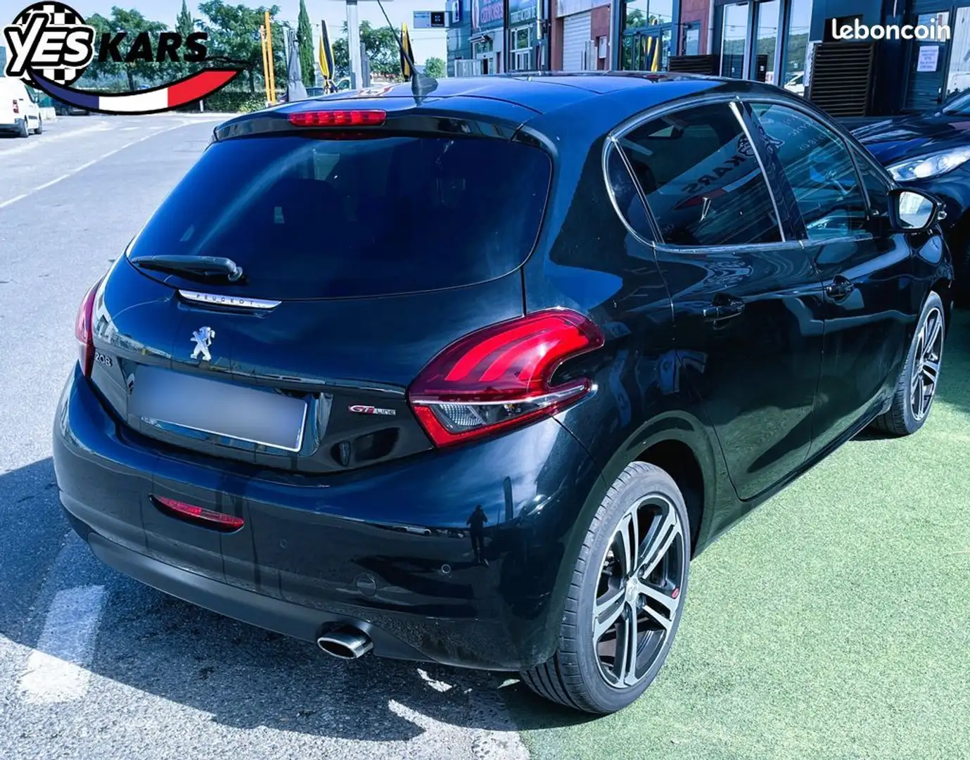 Peugeot 208 1.2 PureTech 110ch GT Line S&S 5p-COURROIE DISTRIBUTION CHANGEE Noir - 2