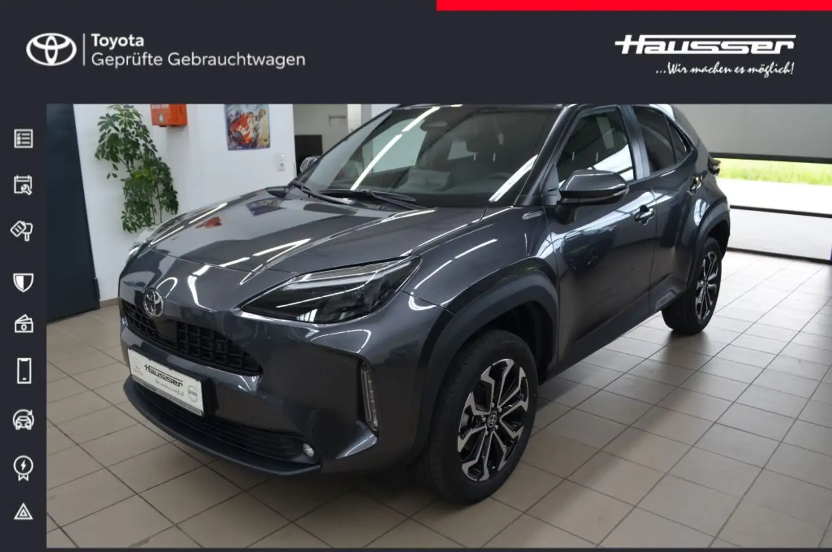 Toyota Yaris Cross Hybrid 130 PS 1.5-l Teamplayer*Safety-P, Winter-P. Grigio - 1