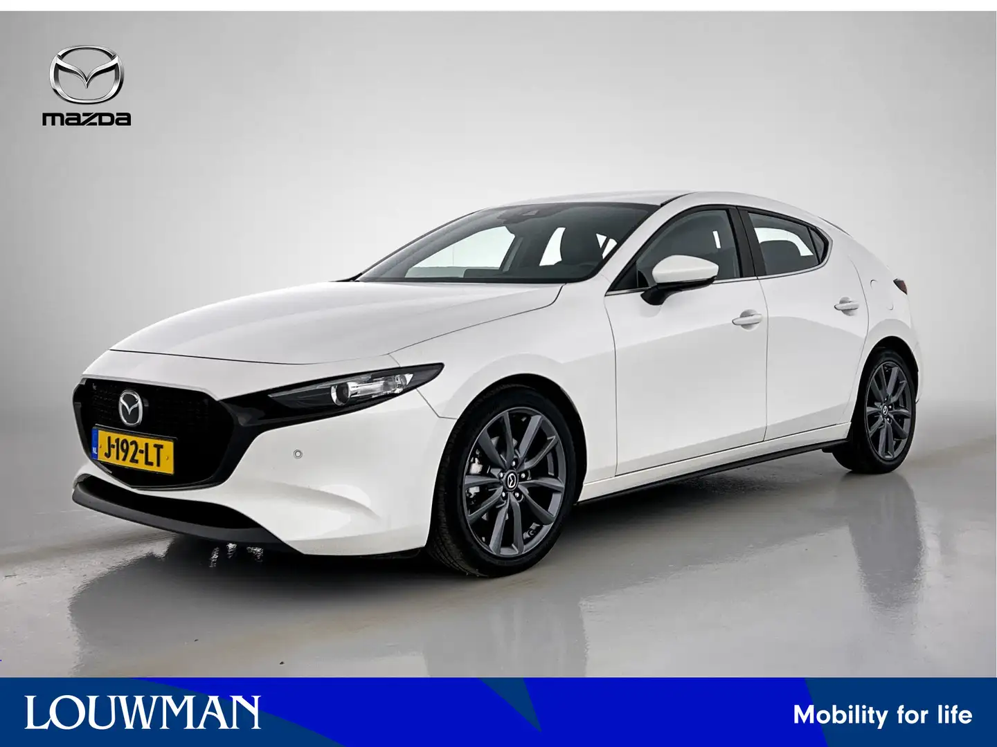 Mazda 3 2.0 e-SkyActiv-G M Hybrid 122 Comfort | 1e eigenaa Blanc - 1
