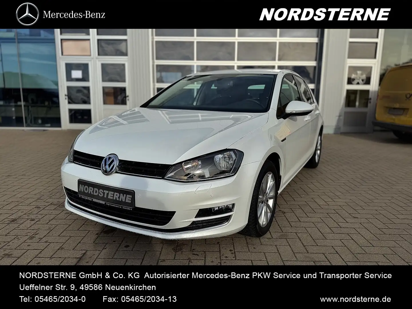 Volkswagen Golf Golf VII 1.2 TSI Lounge BMT Weiß - 1