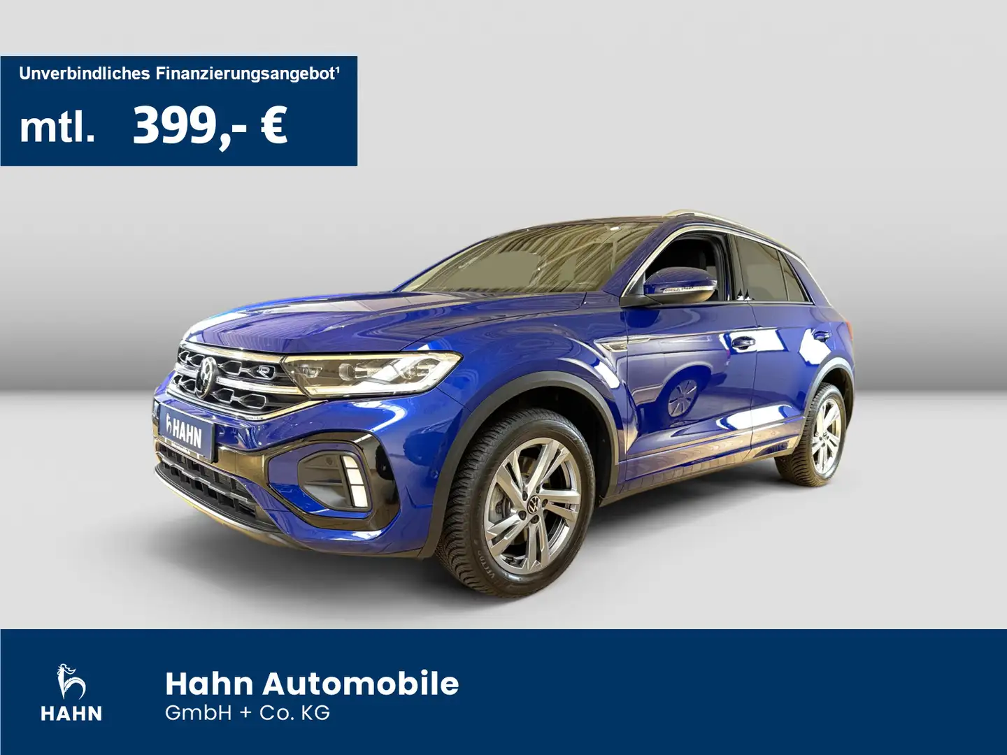 Volkswagen T-Roc R-Line 1.5TSI DSG IQ.LIGHT SPURW DCC CAM N Blau - 1