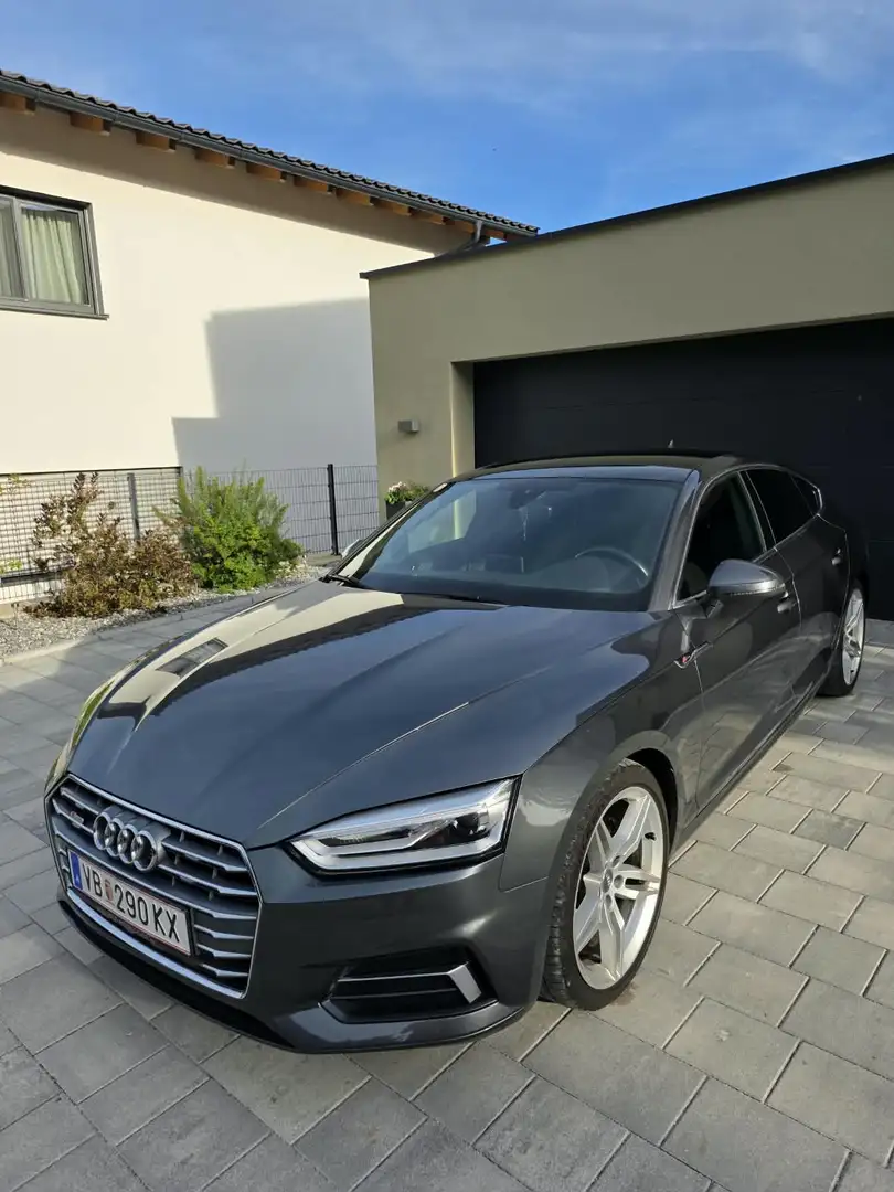 Audi A5 Audi A5 Sportback 2,0 TFSI S-tronic Sport S-Line Limousine Grau - 2