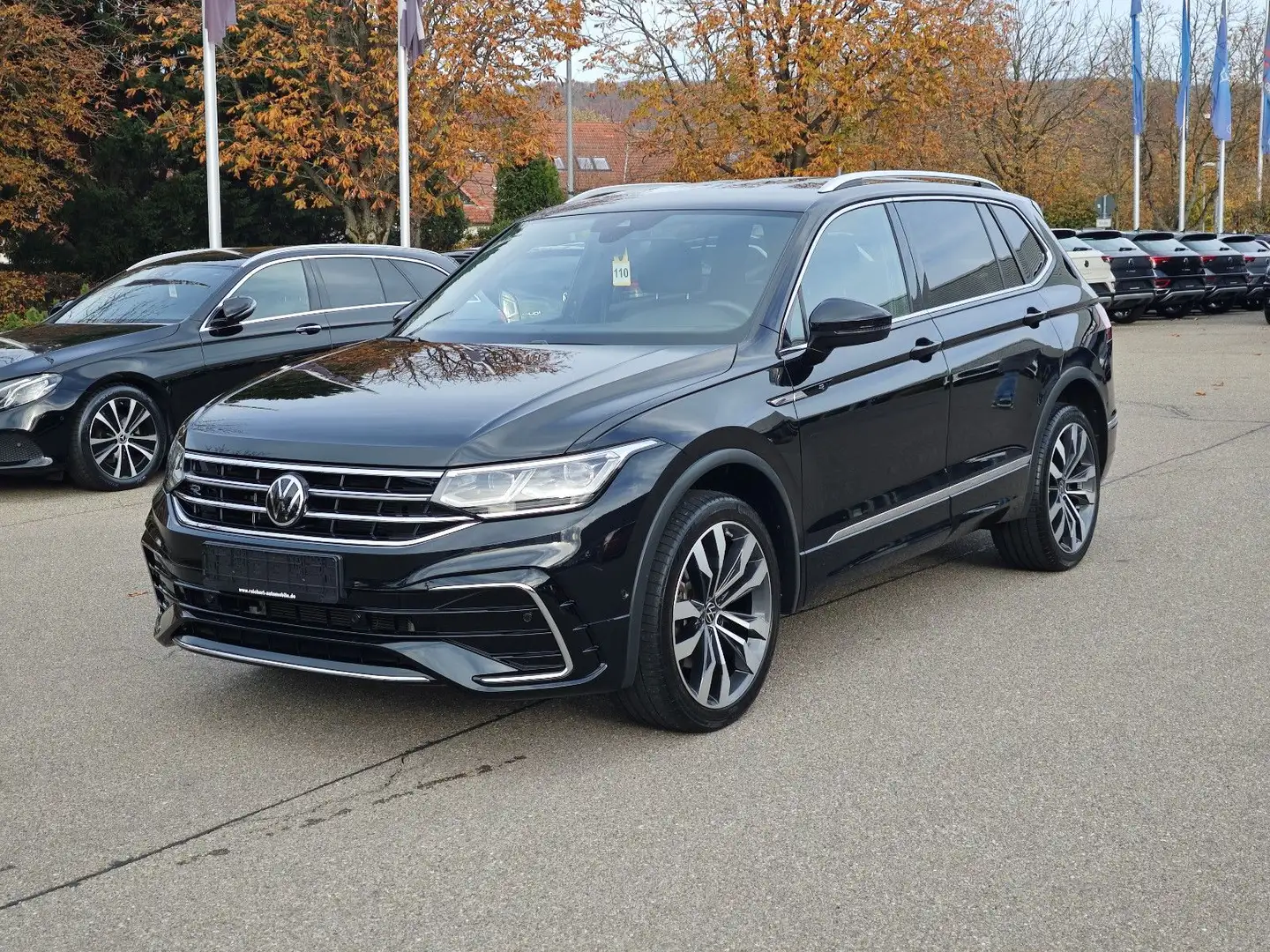 Volkswagen Tiguan Allspace R-Line 190PS DSG #7-S #STH #20" Nero - 1