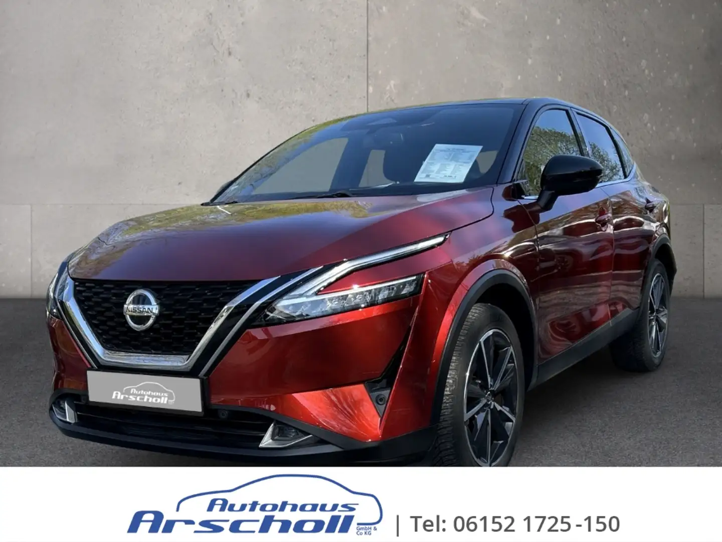 Nissan Qashqai Tekna EU6d 1.3 DIG-T MHEV 158 PS HUD Navi 360 Kame Rot - 1