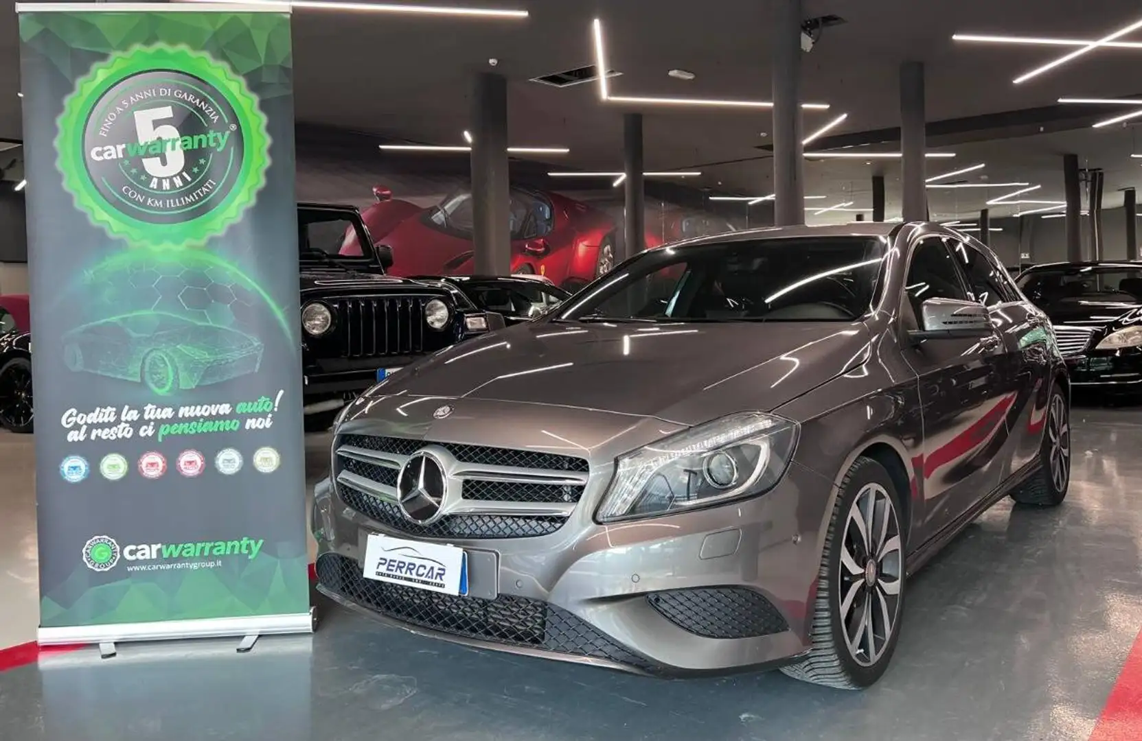 Mercedes-Benz A 180 180 cdi (be) Sport auto Grigio - 1