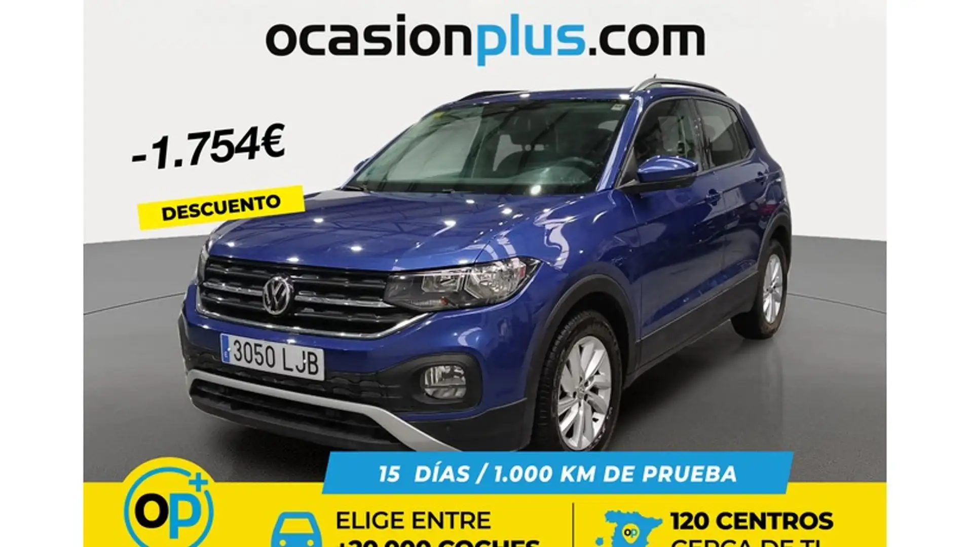 Volkswagen T-Cross 1.0 TSI Advance Blau - 1