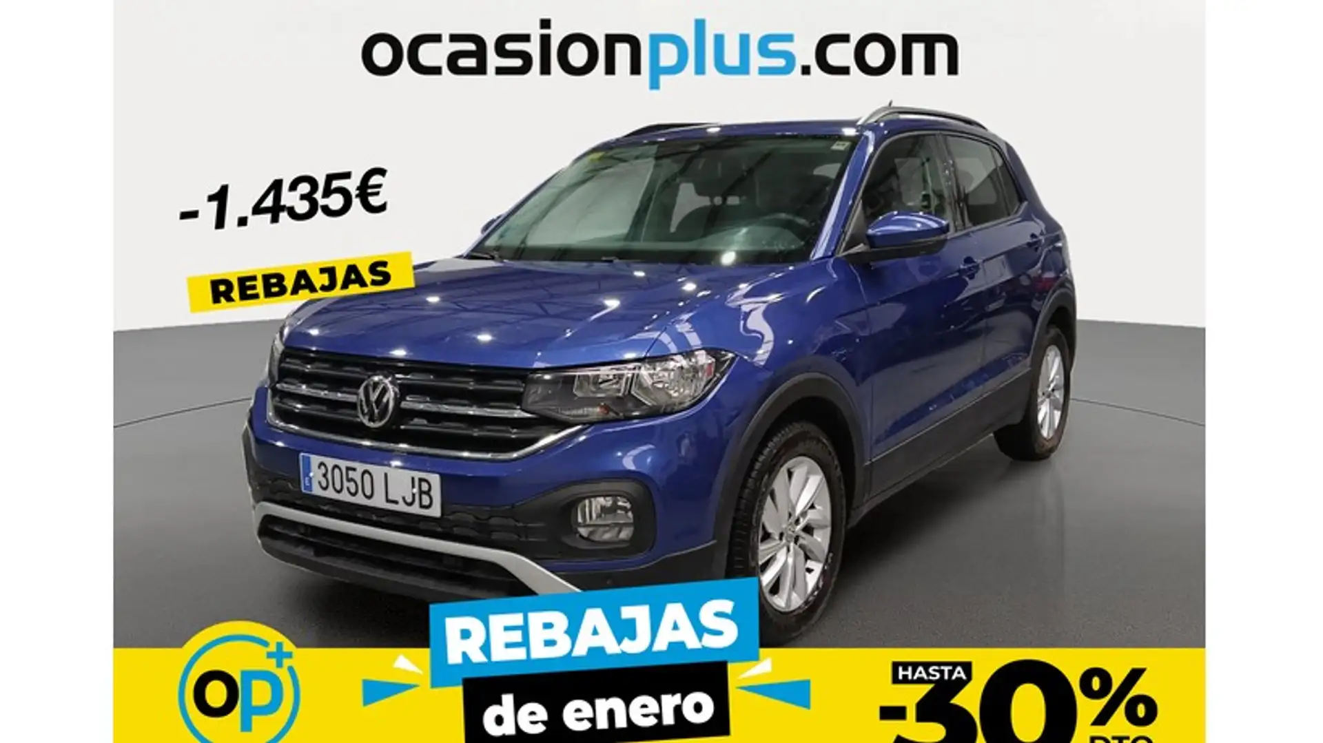 Volkswagen T-Cross 1.0 TSI Advance Bleu - 1
