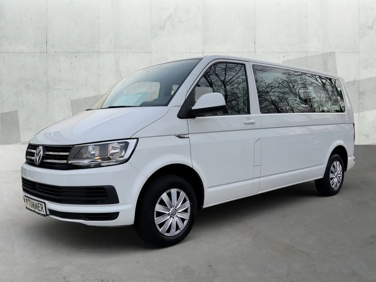 Volkswagen T6 Kombi 2.0 TDI Caravelle Comfortline *lang*AHK*NAVI*8-SI Weiß - 2