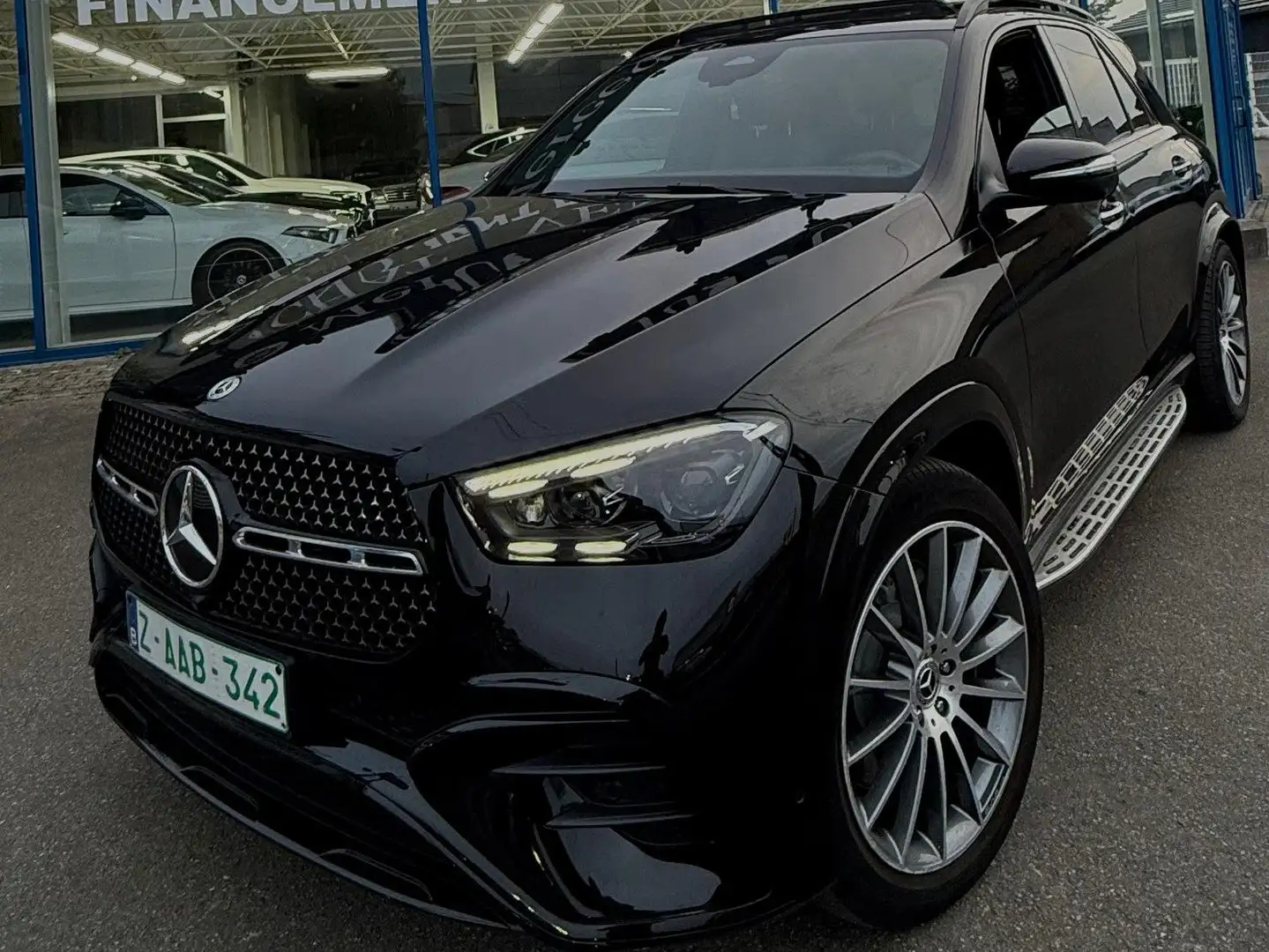 Mercedes-Benz GLE 350 De 4MATIC * AMG + NIGHT EDITION * FACELIFT * FULL! Zwart - 1