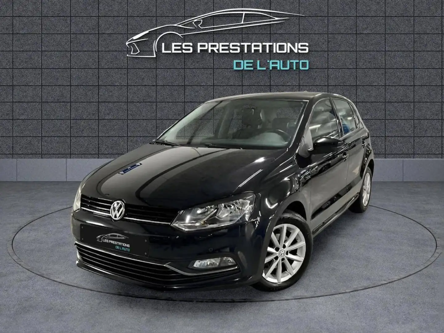 Volkswagen Polo V 1.4 TDI 90 BMT Lounge 5p Noir - 1