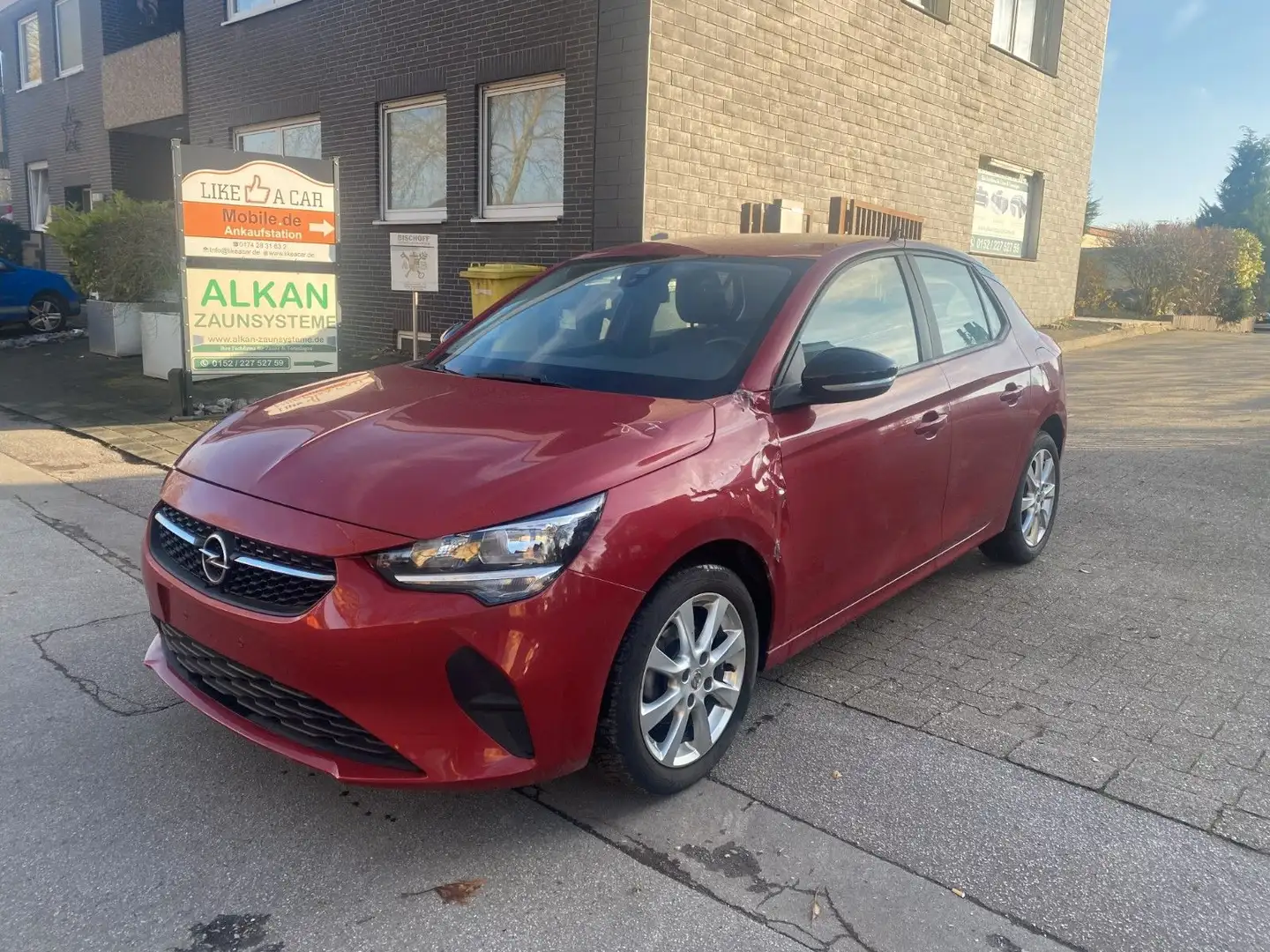 Opel Corsa F Edition 1.2 START/STOP 8TKm Rouge - 1