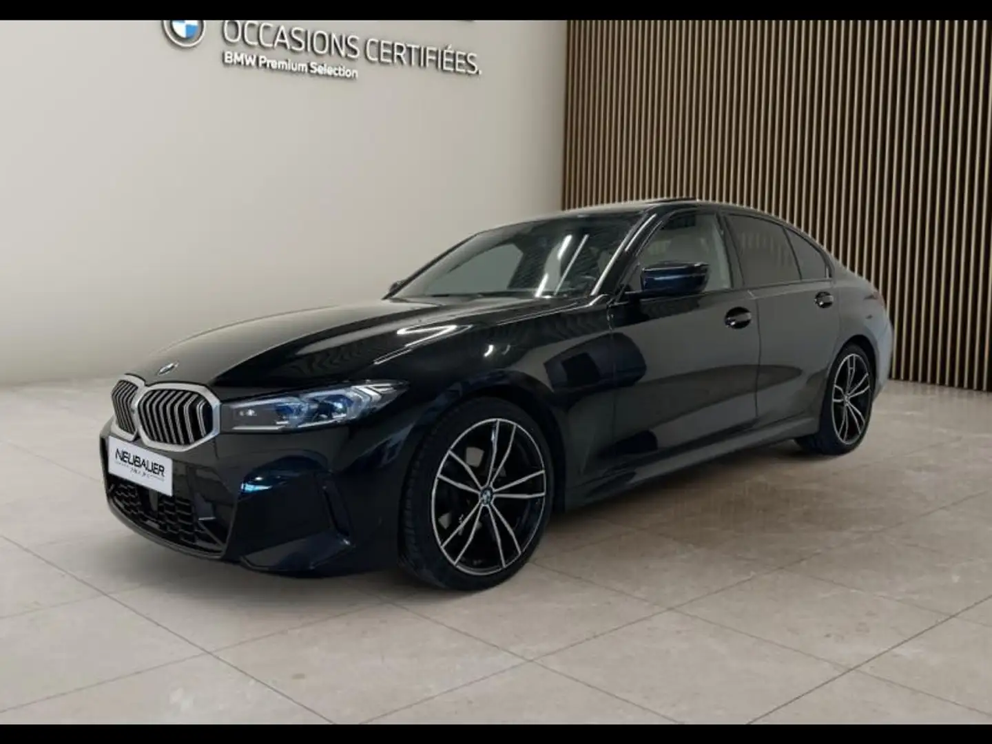 BMW 320 320dA xDrive 190ch M Sport Noir - 1