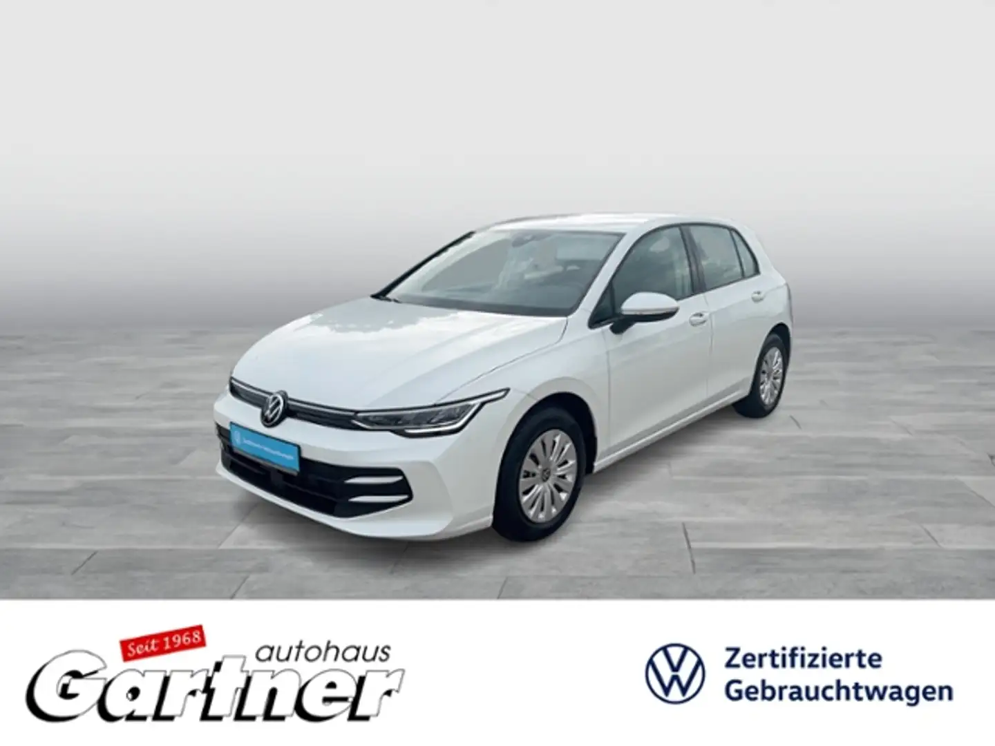 Volkswagen Golf VIII 1.5 TSI SHZ LED APP-CON KLIMA PDC 5-GANG Blanc - 1