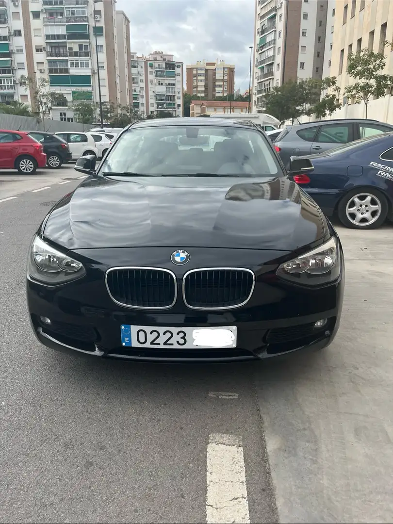 BMW 116 116d Efficient Dynamics Edition Negro - 1