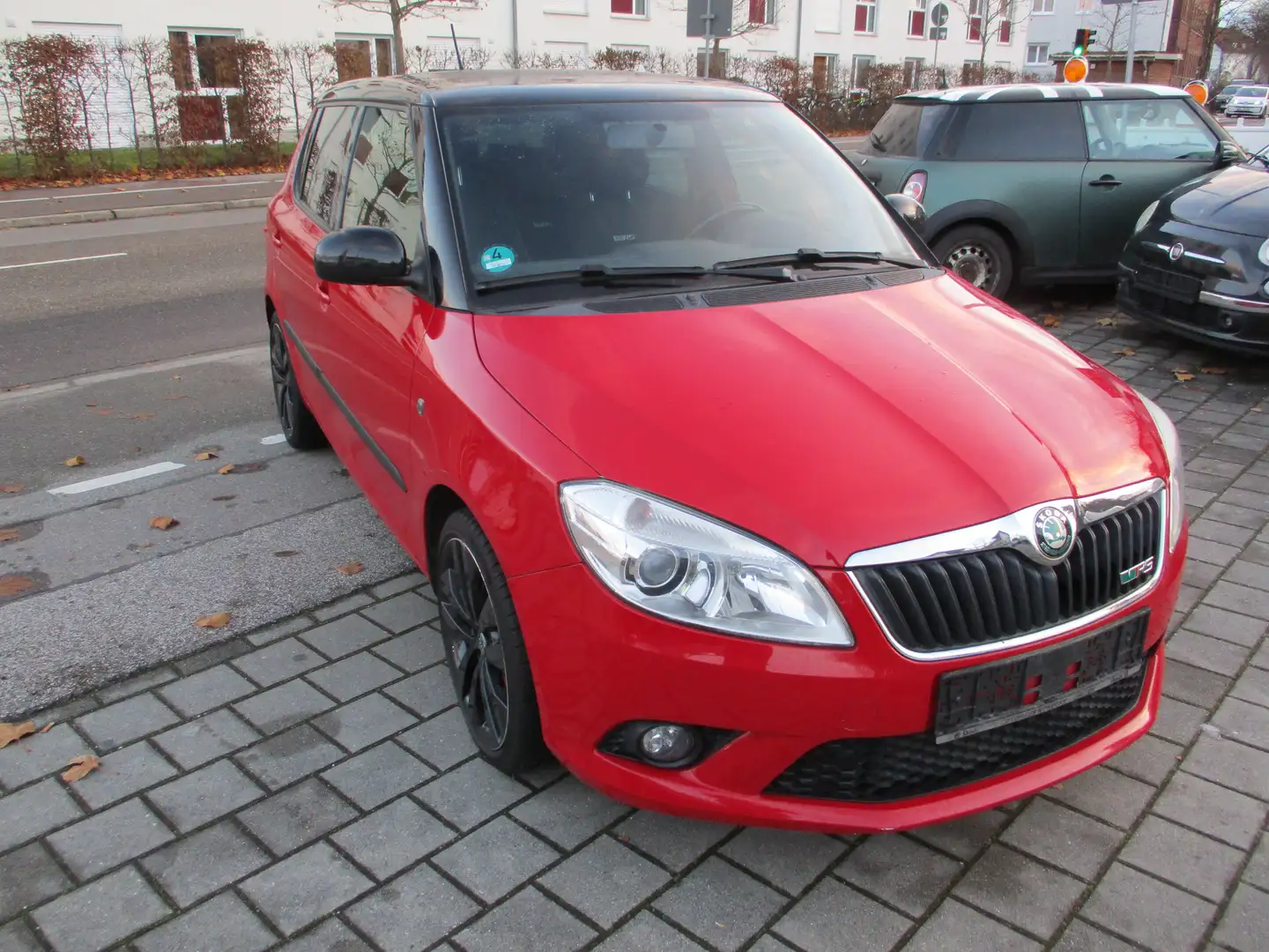 Skoda Fabia RS TÜV NEU Automatik Rouge - 1