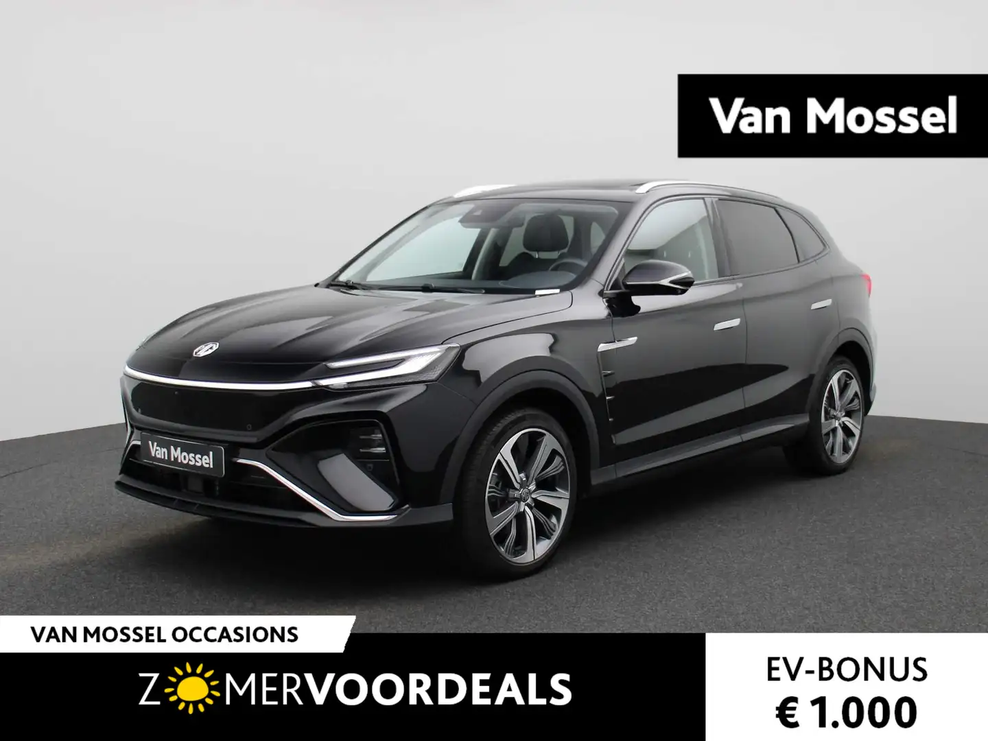 MG Marvel R Luxury 70 kWh | Automaat | Adaptieve Cruise | 360° Zwart - 1