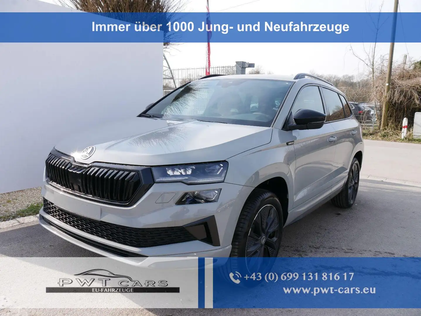 Skoda Karoq Sportline 2.0 TSI 4x4 DSG DSG*ACC*AHK-SCHWENKBA... Grau - 1