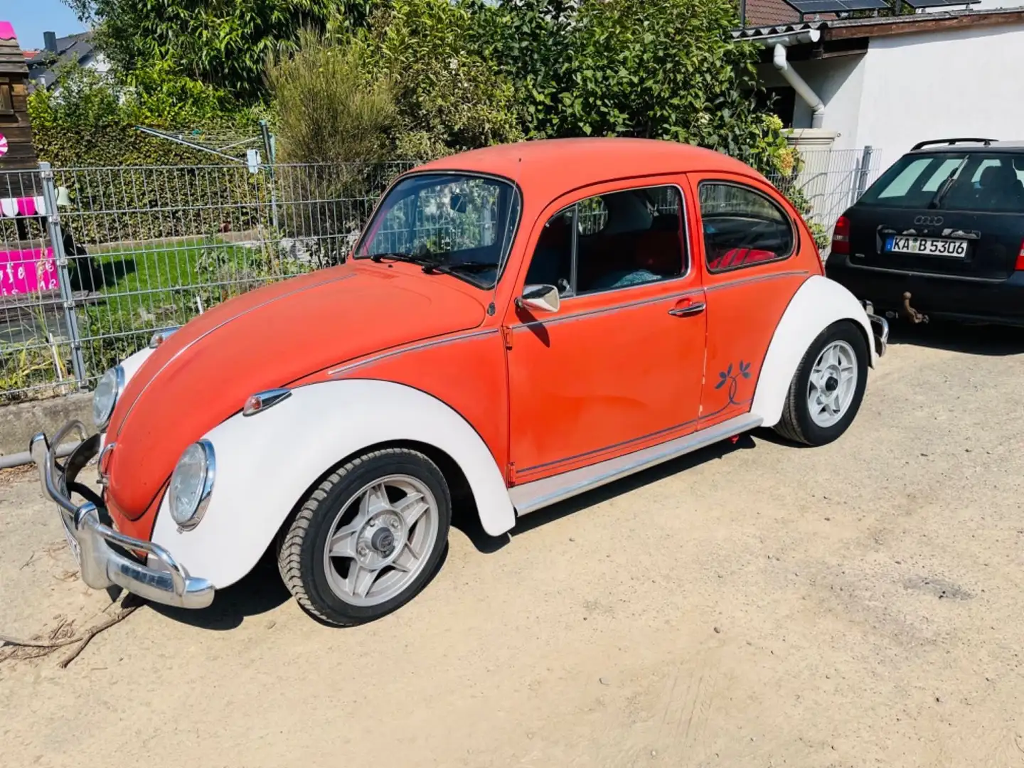 Volkswagen Käfer mit H-Zulassung / Kennzeichen Roşu - 1