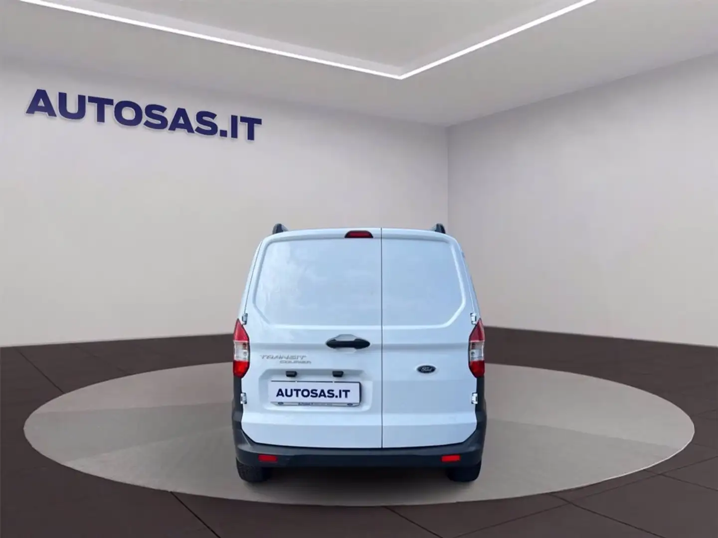 Ford Transit Courier 1.5 tdci 75cv S&S Trend my20 Blanc - 2