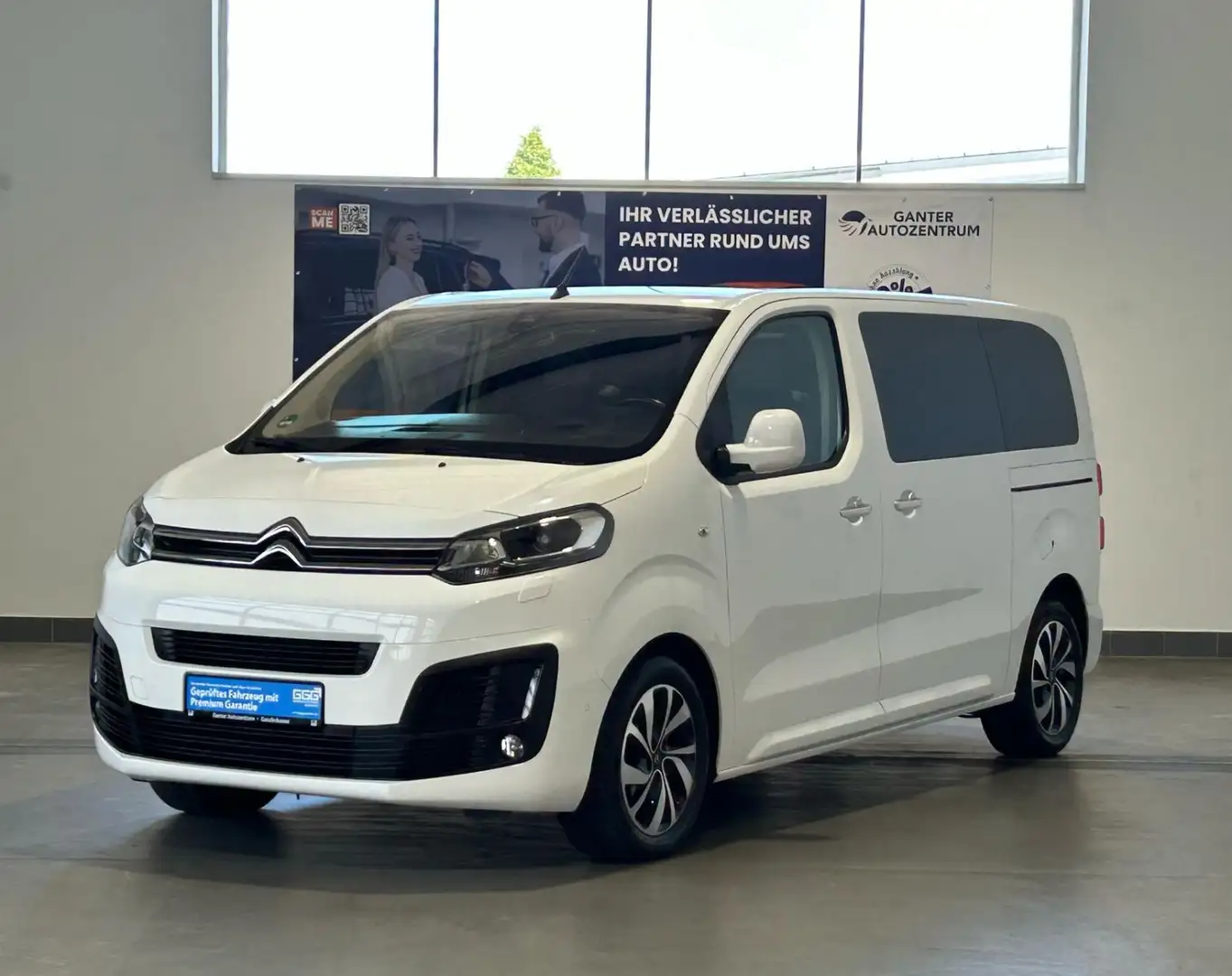 Citroen Spacetourer L2 Shine 8 SITZER AHK+LEDER+PANO+HUD Weiß - 1