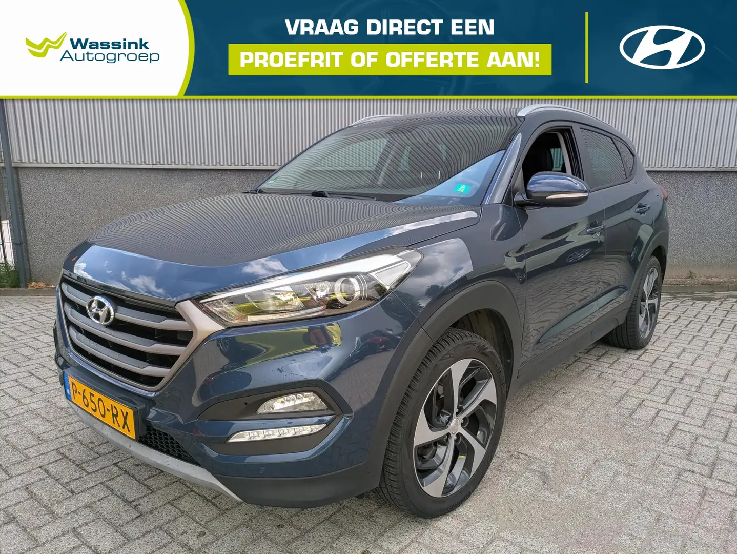 Hyundai TUCSON 1.6 GDi 132pk i-Motion Blauw - 1