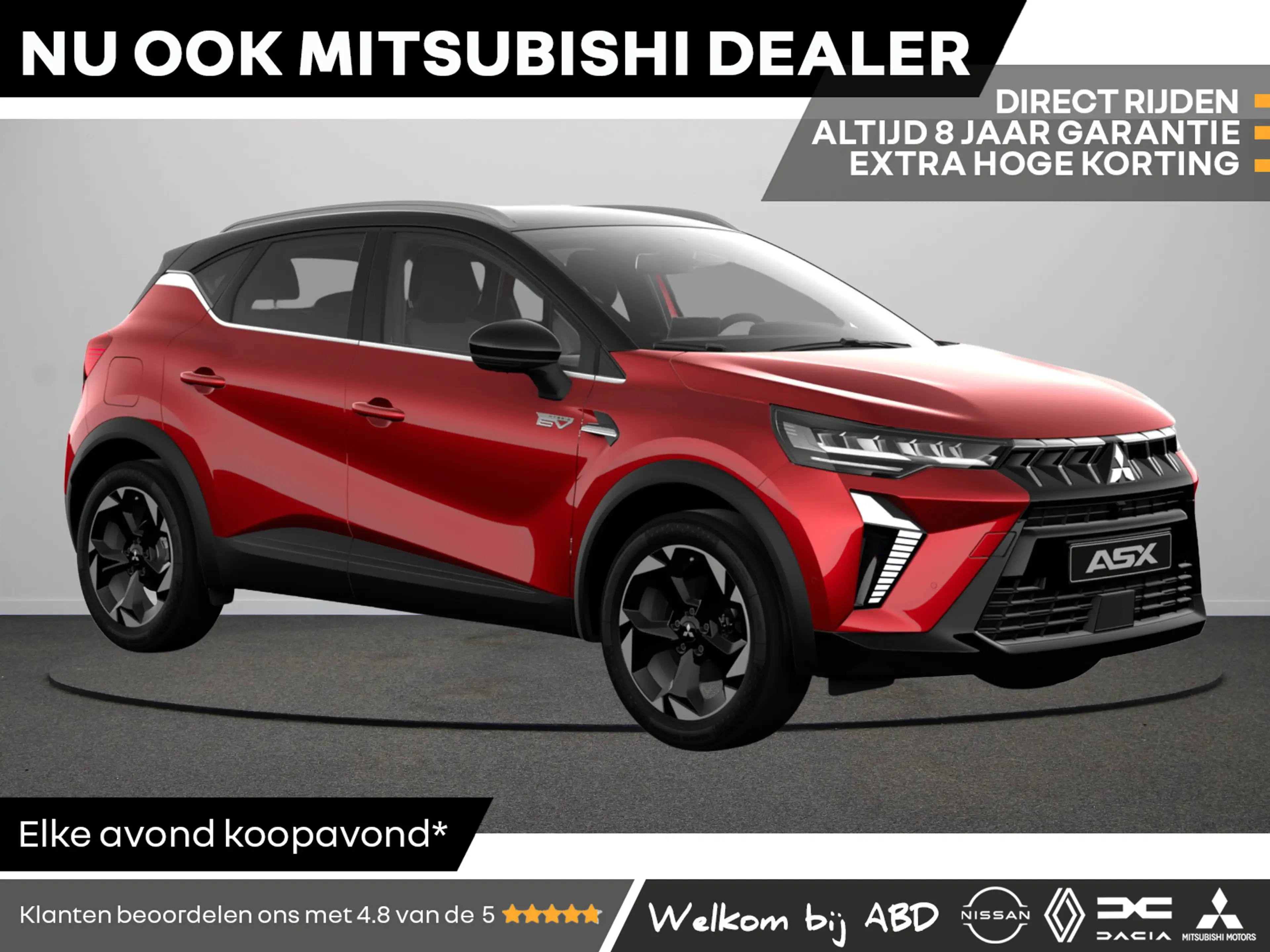 Mitsubishi ASX First Edition 1.8 HEV | Achteruitrijcamera | Adapt