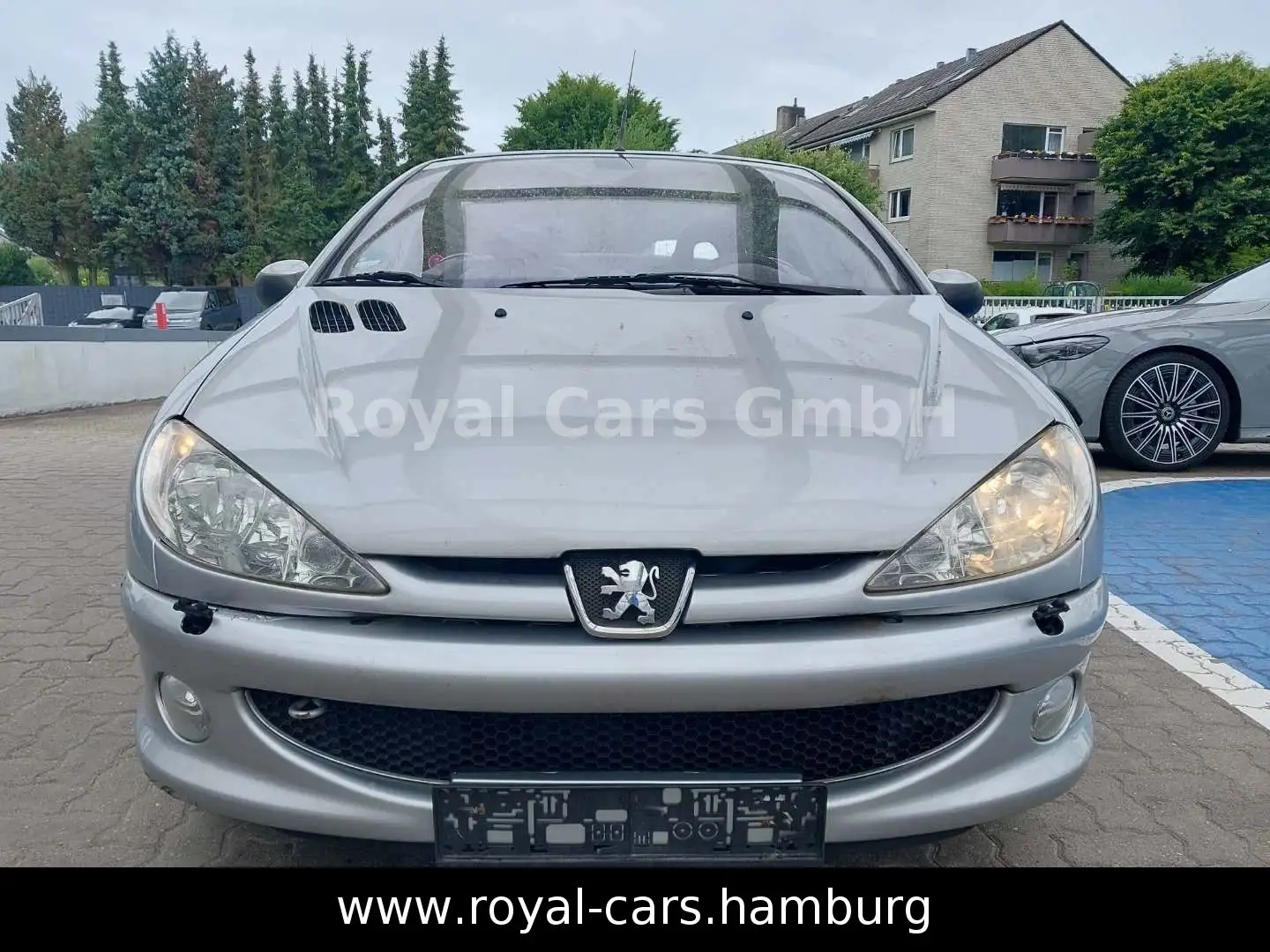 Peugeot 206 Cabriolet CC Platinum KLIMA*LEDER*ALU*CD*TOP Gris - 2