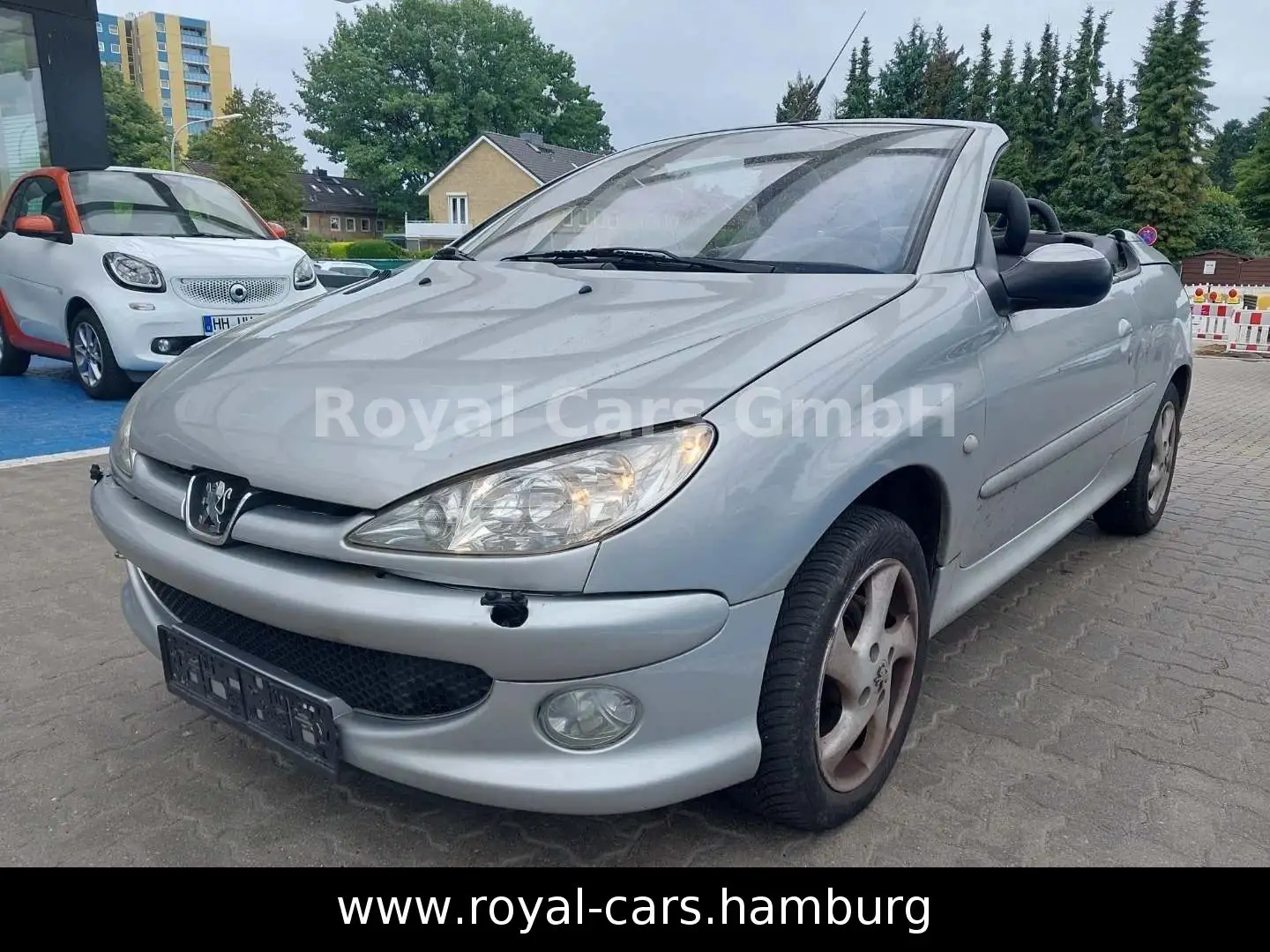 Peugeot 206 Cabriolet CC Platinum KLIMA*LEDER*ALU*CD*TOP Gris - 1